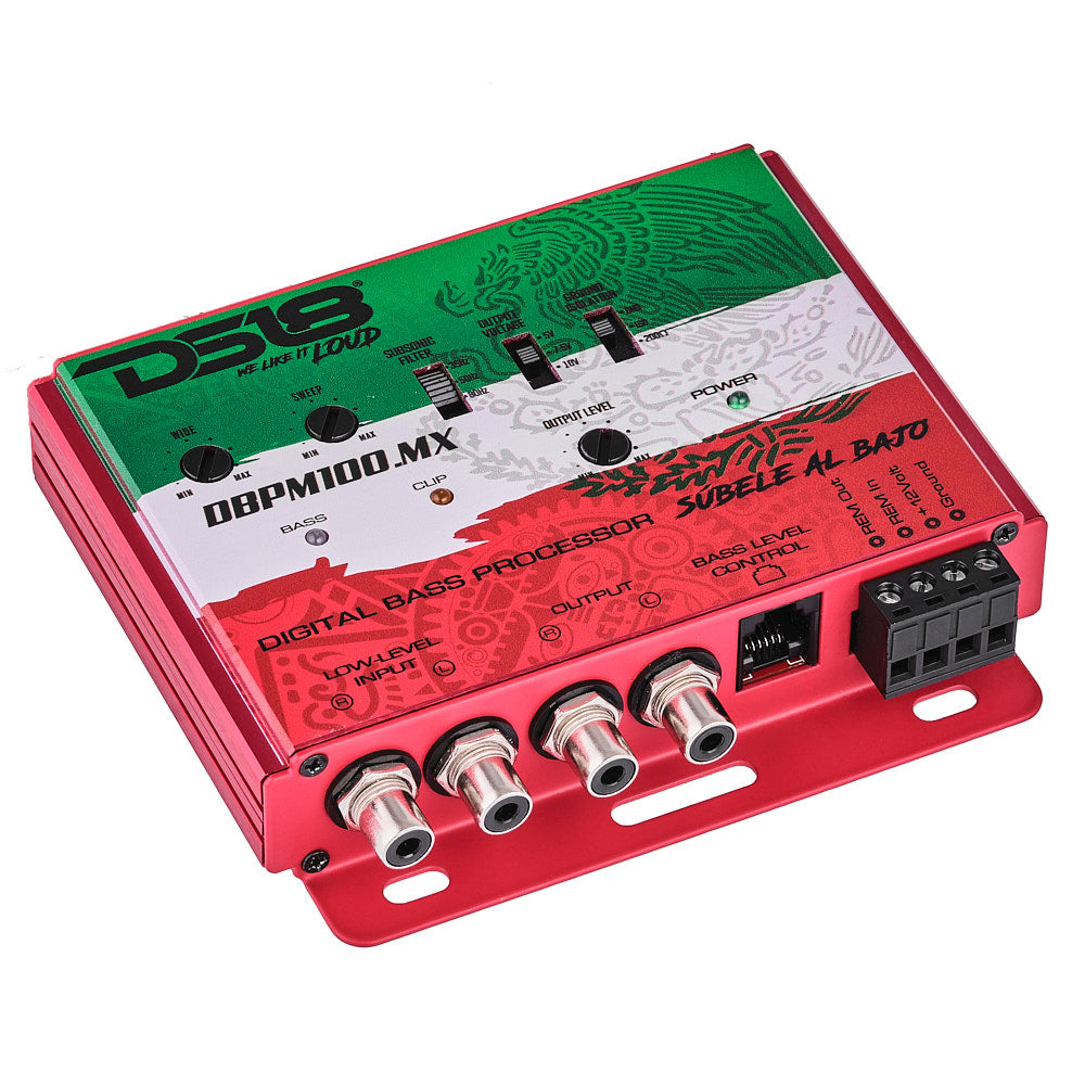 DS18 Digital Bass Processor 2-Channel Pre-Amp Input / Output - Mexico Design