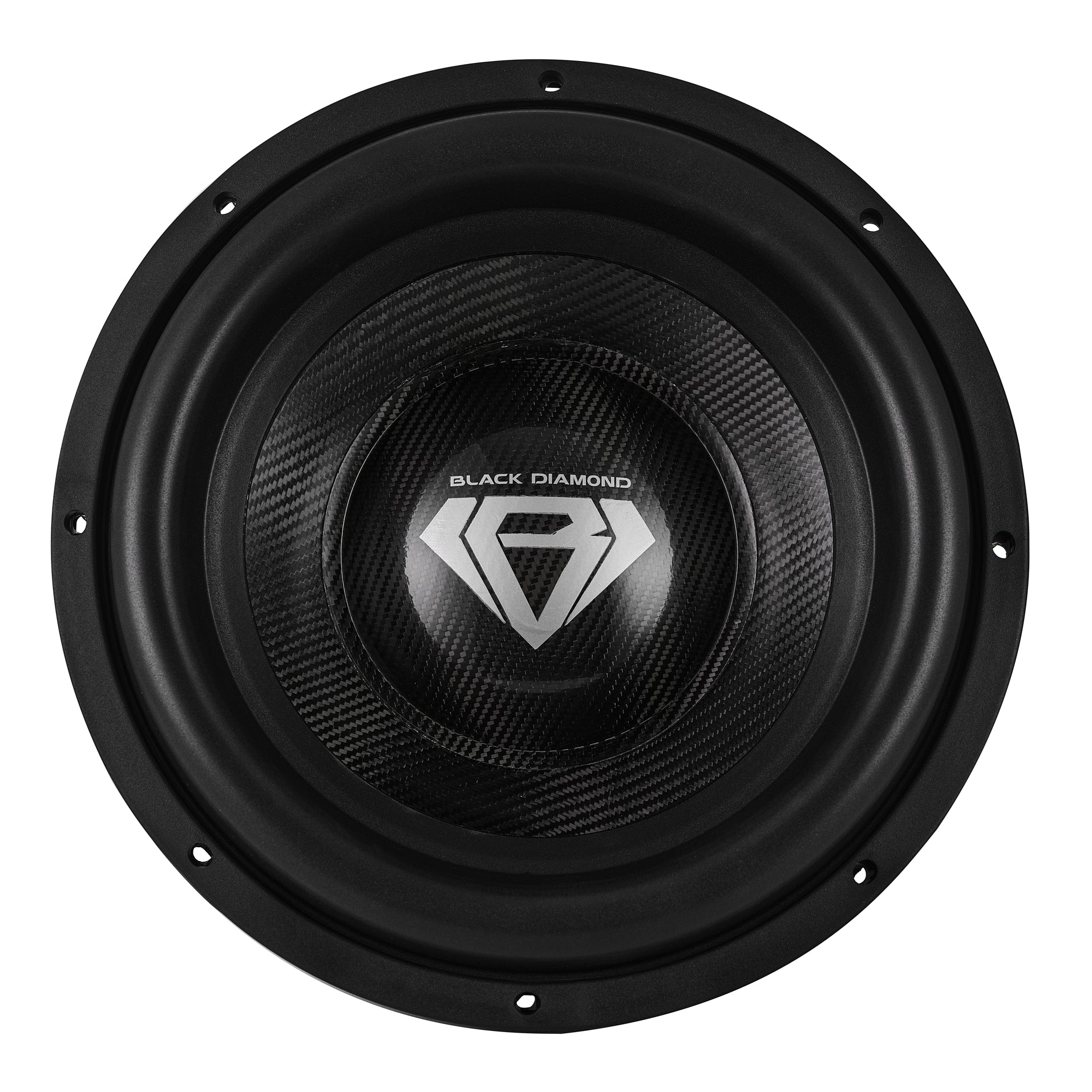 DS18 Black Diamond 15" High Excursion Subwoofer with Carbon Fiber Cone | 3500W RMS / 7000W Peak | Dual 2-Ohm Voice Coil