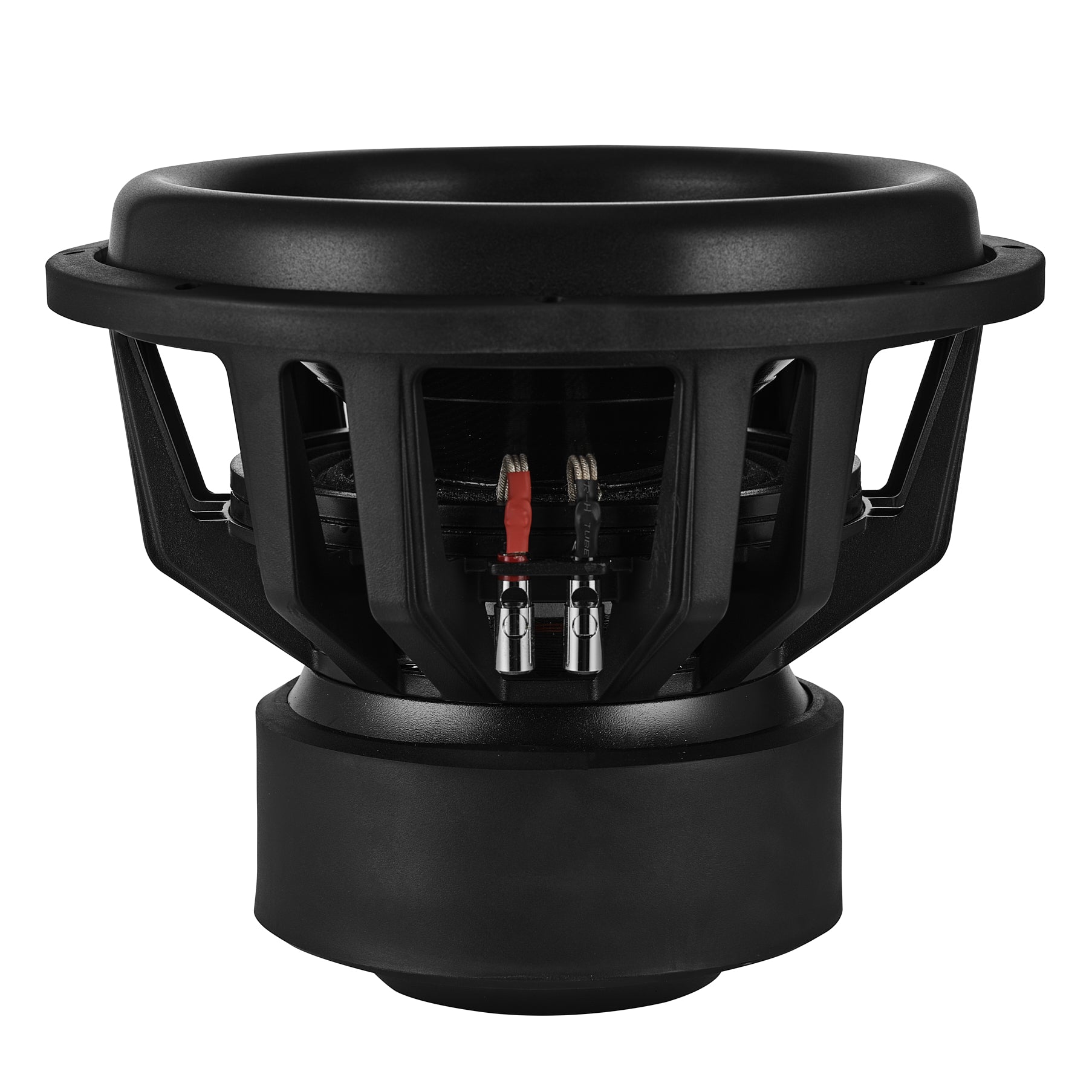 DS18 Black Diamond 15" High Excursion Subwoofer with Carbon Fiber Cone | 3500W RMS / 7000W Peak | Dual 1-Ohm Voice Coil