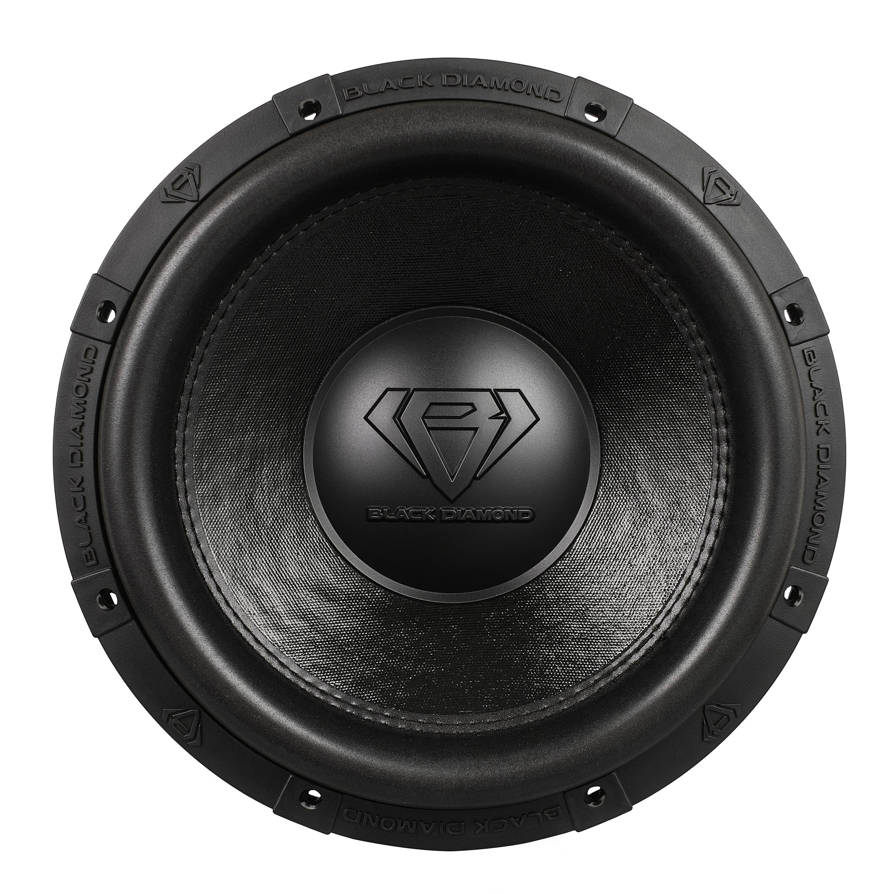 DS18 Black Diamond 12” Dual 3” Voice Coil Subwoofer with Aluminum Basket | 4-Ohm