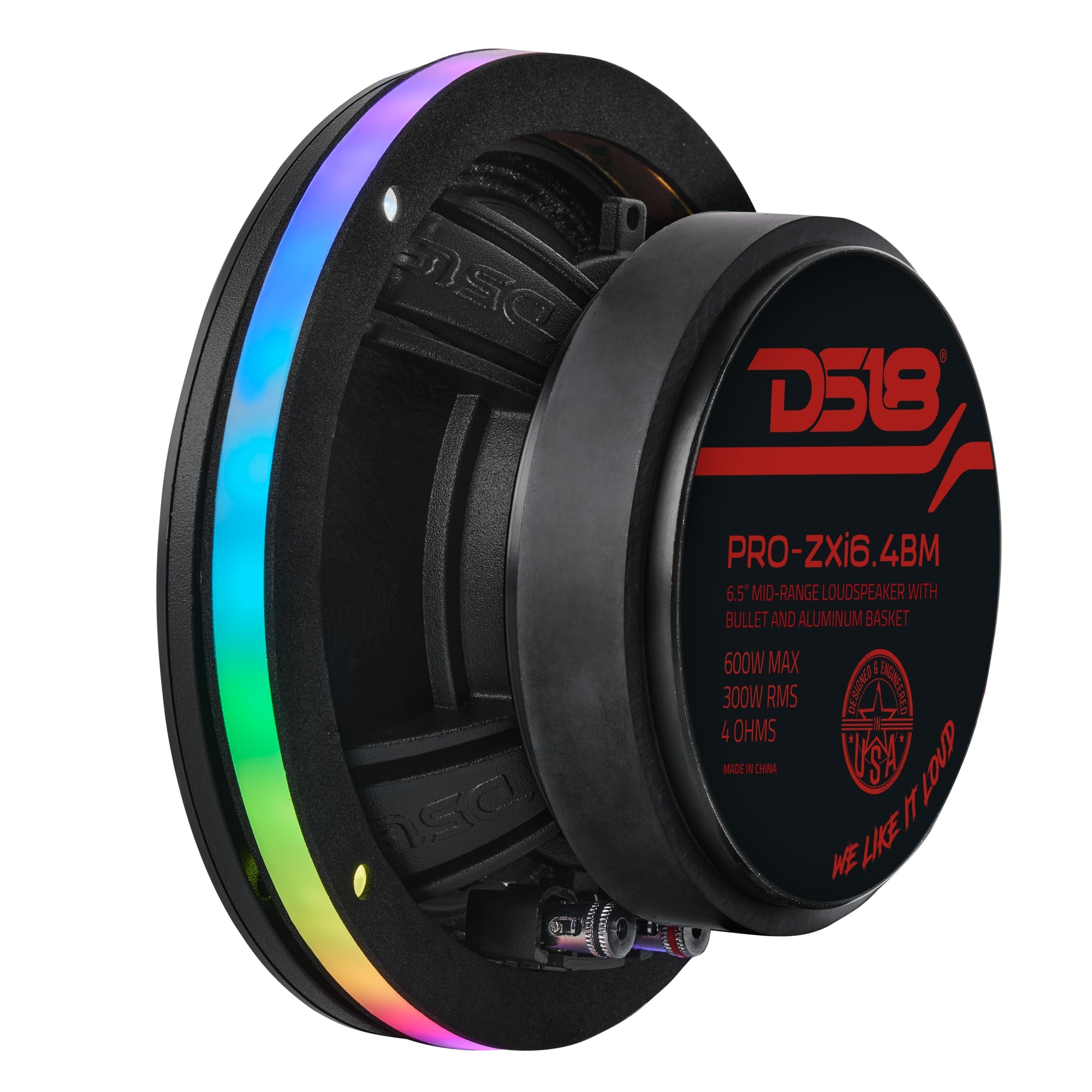 DS18 6.5" Digital LED Ring for Speakers and Subwoofers