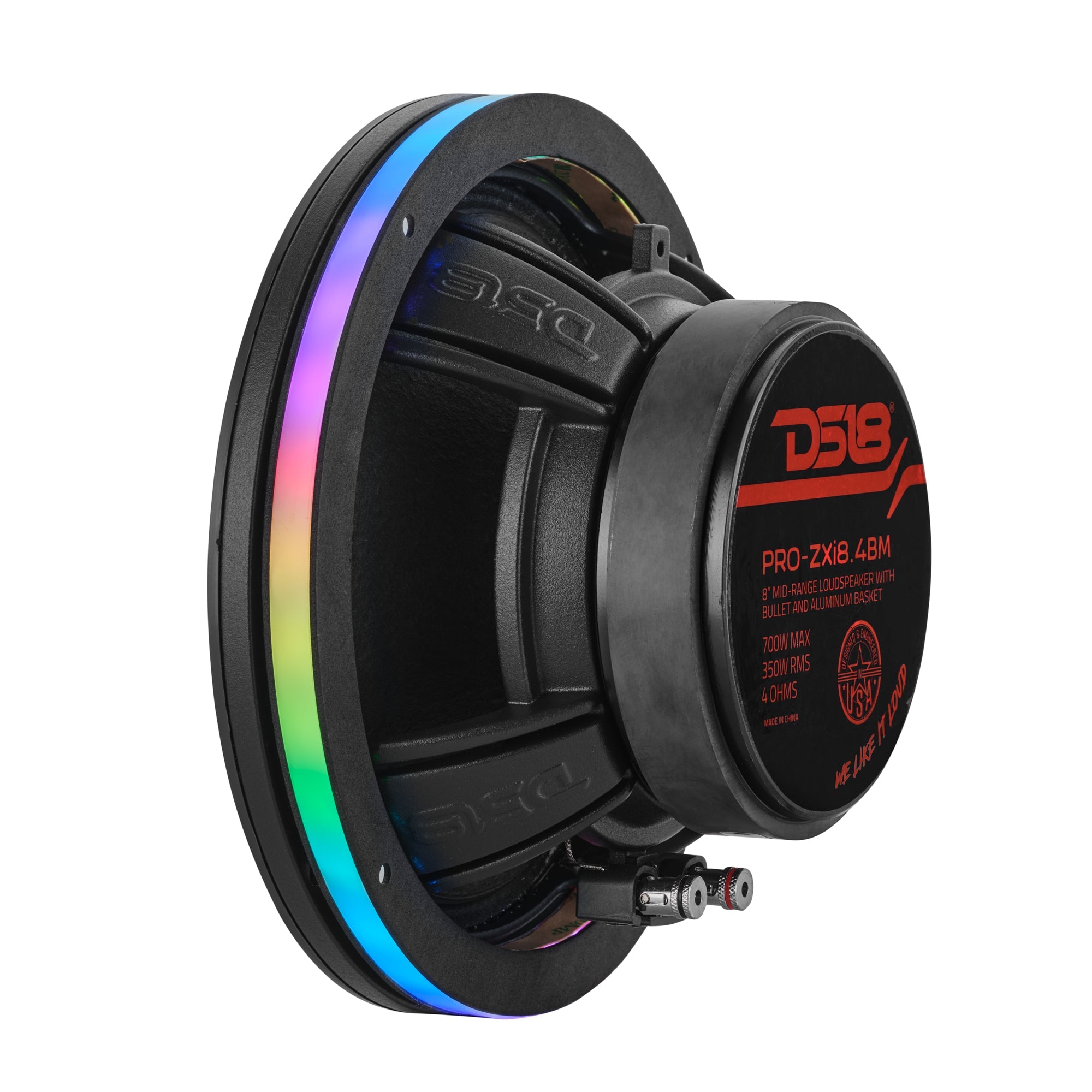 DS18 8" Digital LED Ring for Loudspeakers and Speakers