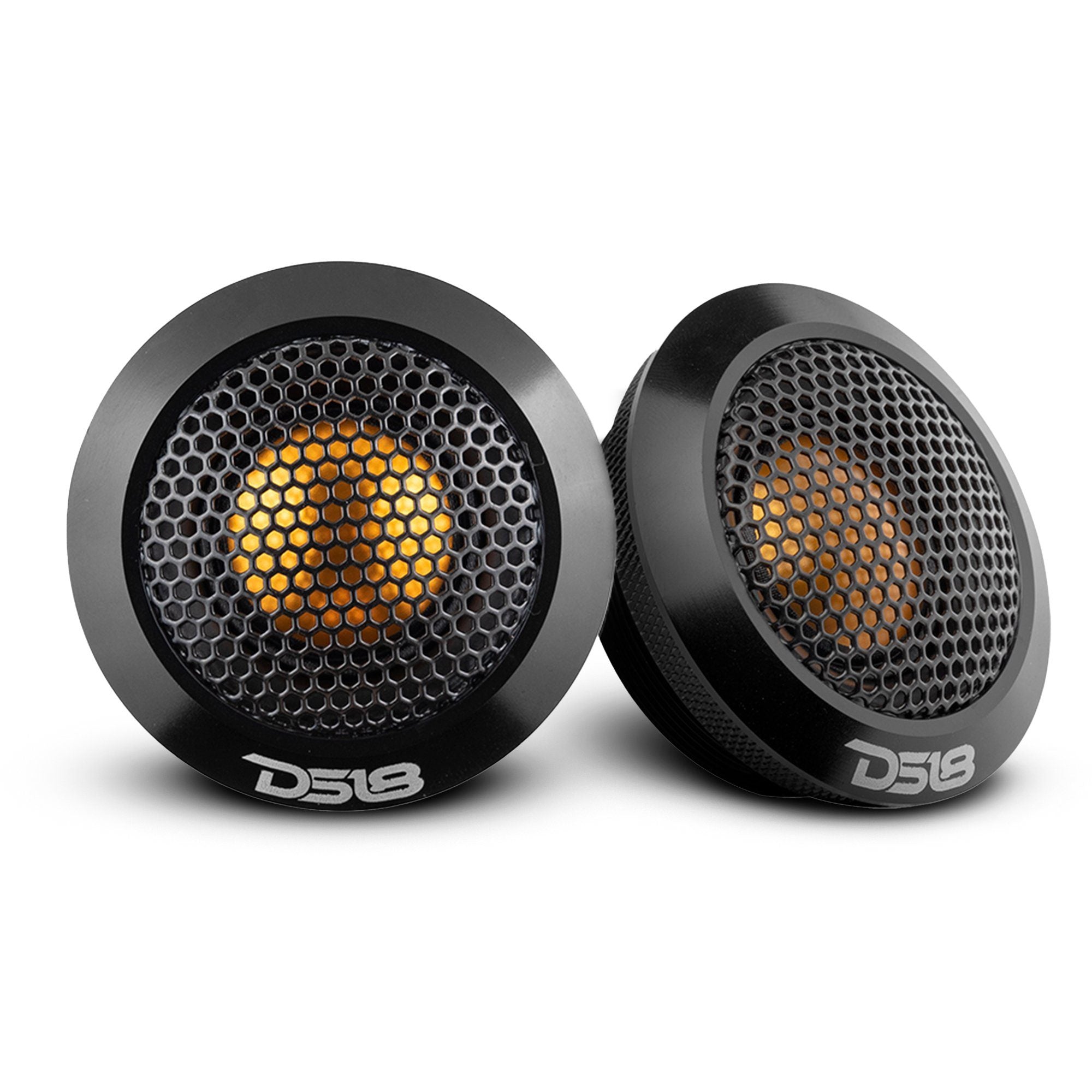 DS18 2.2" Dome Neodymium Tweeter with Aluminum Body 30 Watts 1" Titanium 4-Ohm Vc