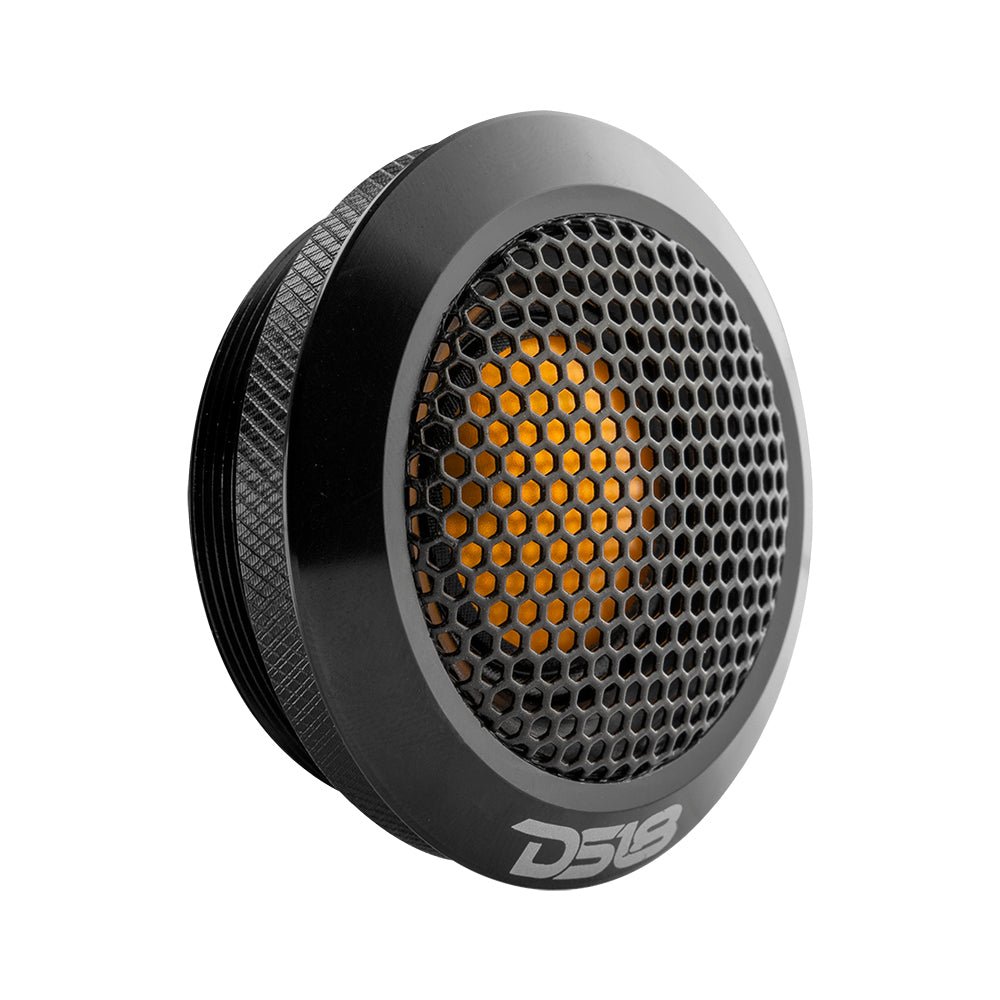 DS18 2.2" Dome Neodymium Tweeter with Aluminum Body 30 Watts 1" Titanium 4-Ohm Vc