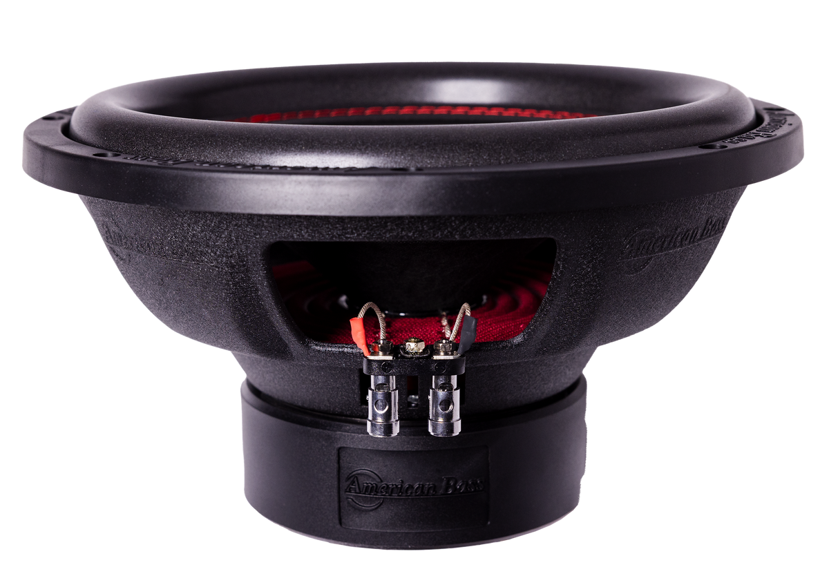 American Bass Ground Pound Bundle — 2x DX 12" Subwoofer + VFL Rebel REBEL-3000.1 Amplifier