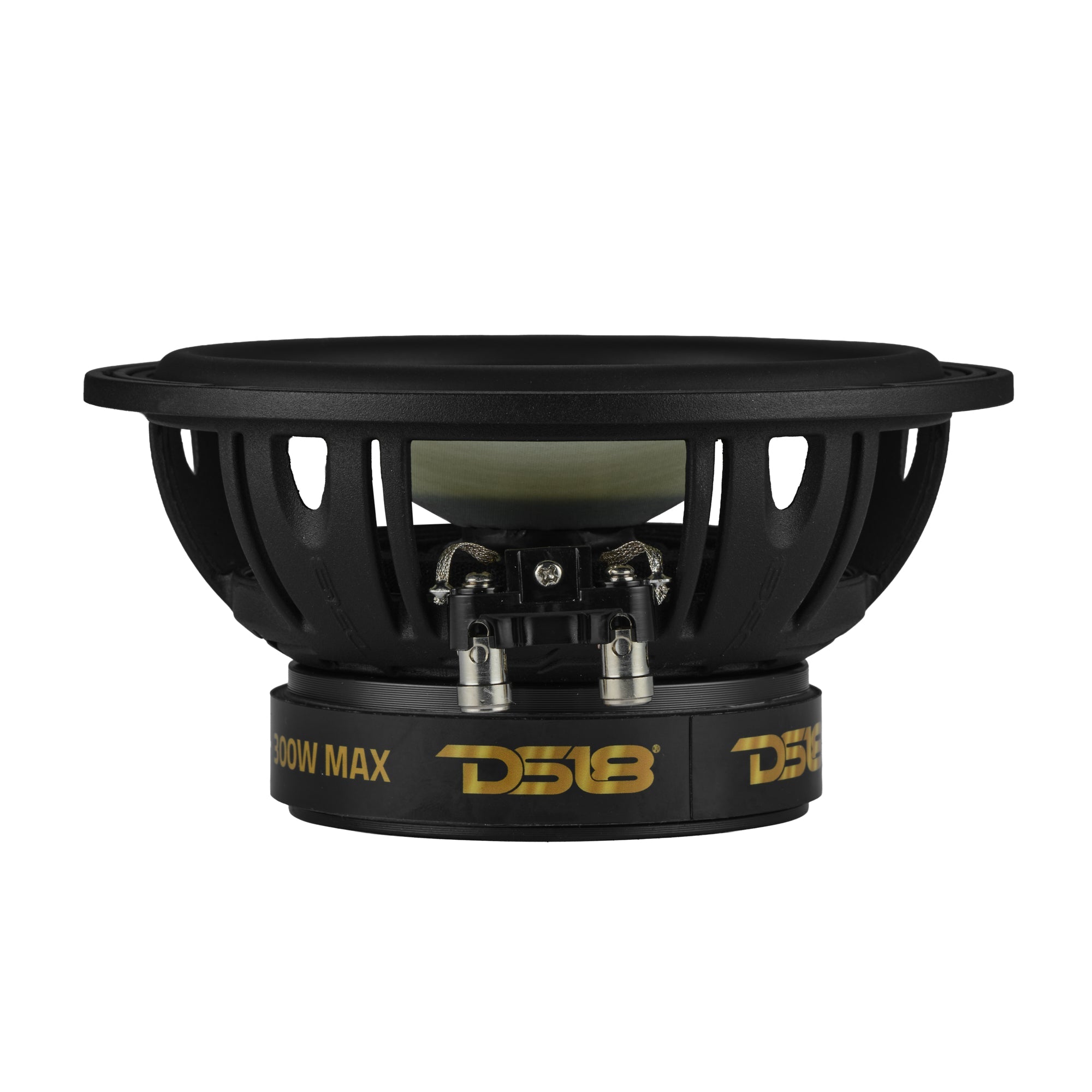 DS18 DXQ 6.5" 2-Way Component Speaker Set with Yellow Straw + Composite Foam Cone | 150W RMS 4-Ohm