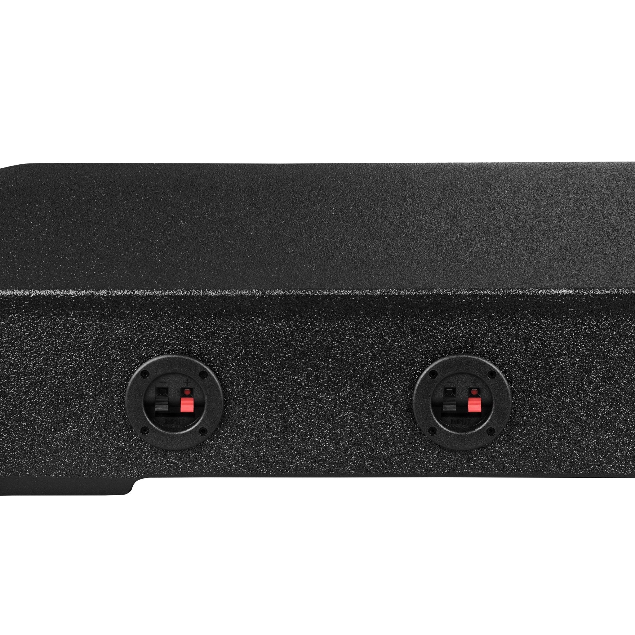 DS18 2018-2026 Jeep Gladiator Dual 8” Ported Subwoofer Under Seat Enclosure with Amplifier