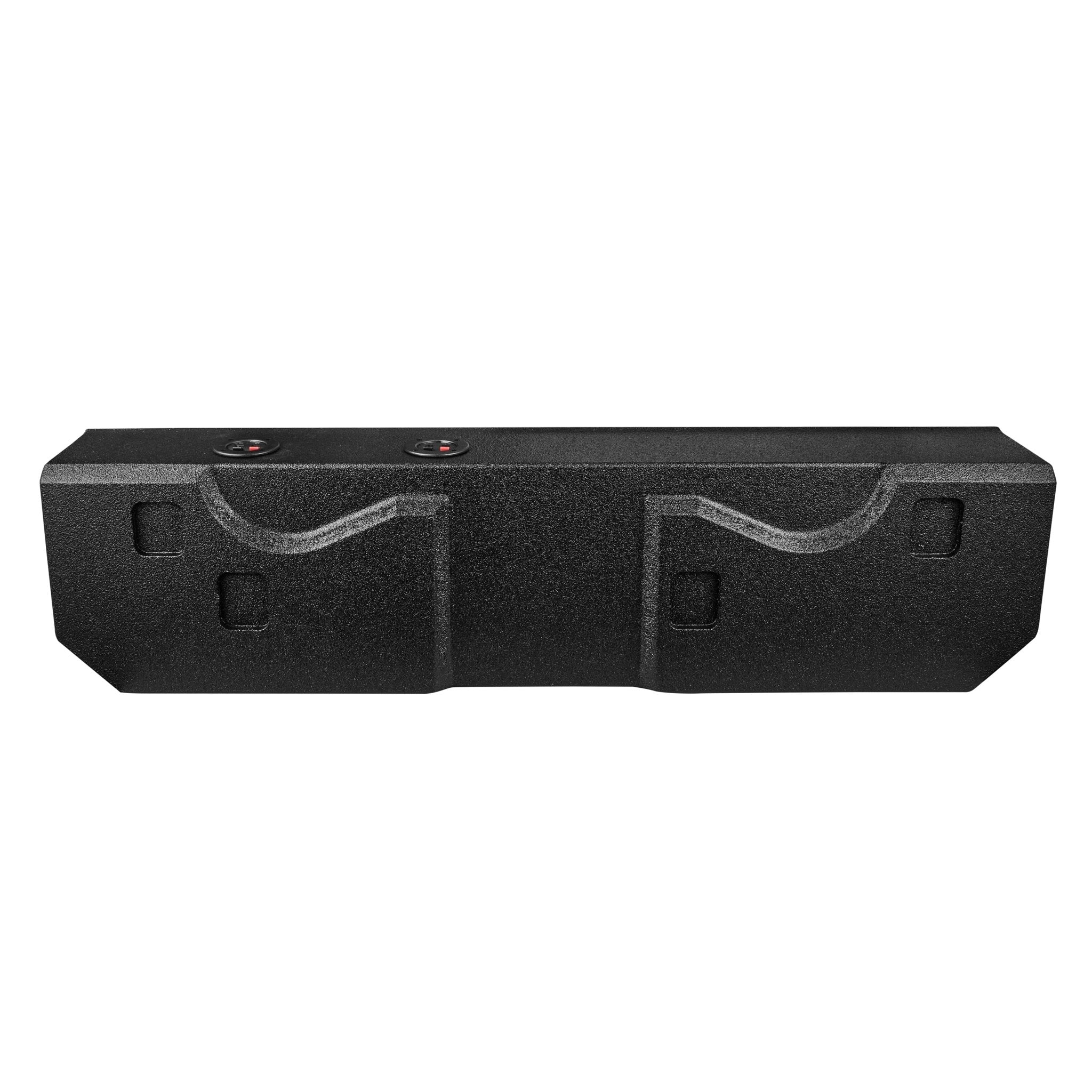 DS18 2018-2026 Jeep Gladiator Dual 8” Ported Subwoofer Under Seat Enclosure with Amplifier