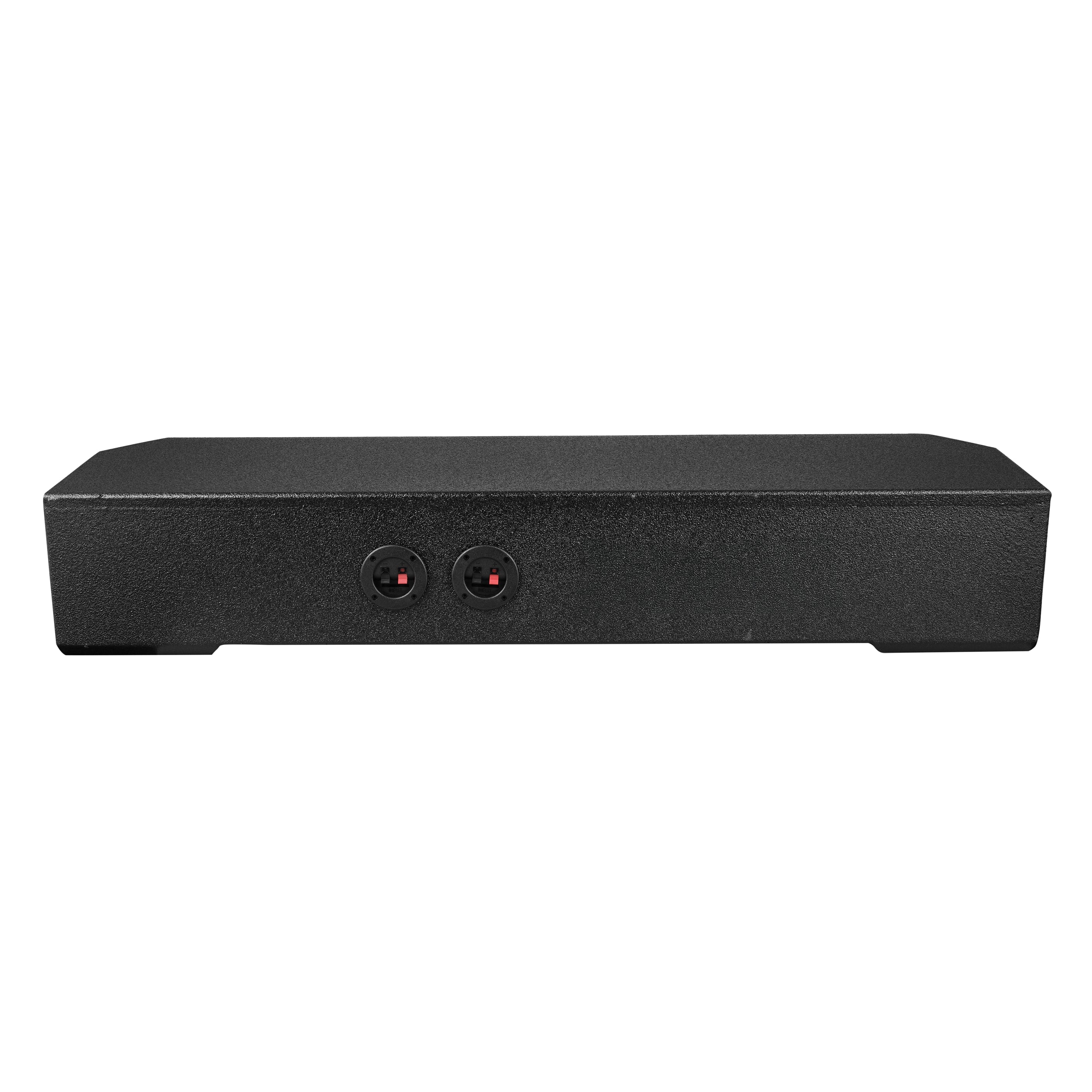 DS18 EBM-FFPUNI-2X8 Subwoofer Enclosure for Dual 8" Subwoofers, Under Rear Seat Front-Fire Ported Box for Truc — view 4 of 5