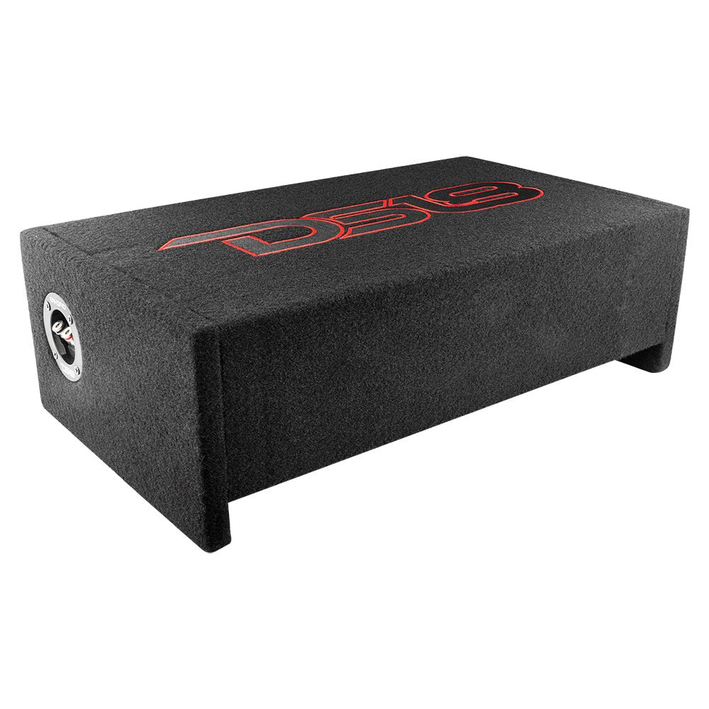 DS18 10" Loaded Shallow Down Fire Subwoofer Enclosure 300 Watts Rms