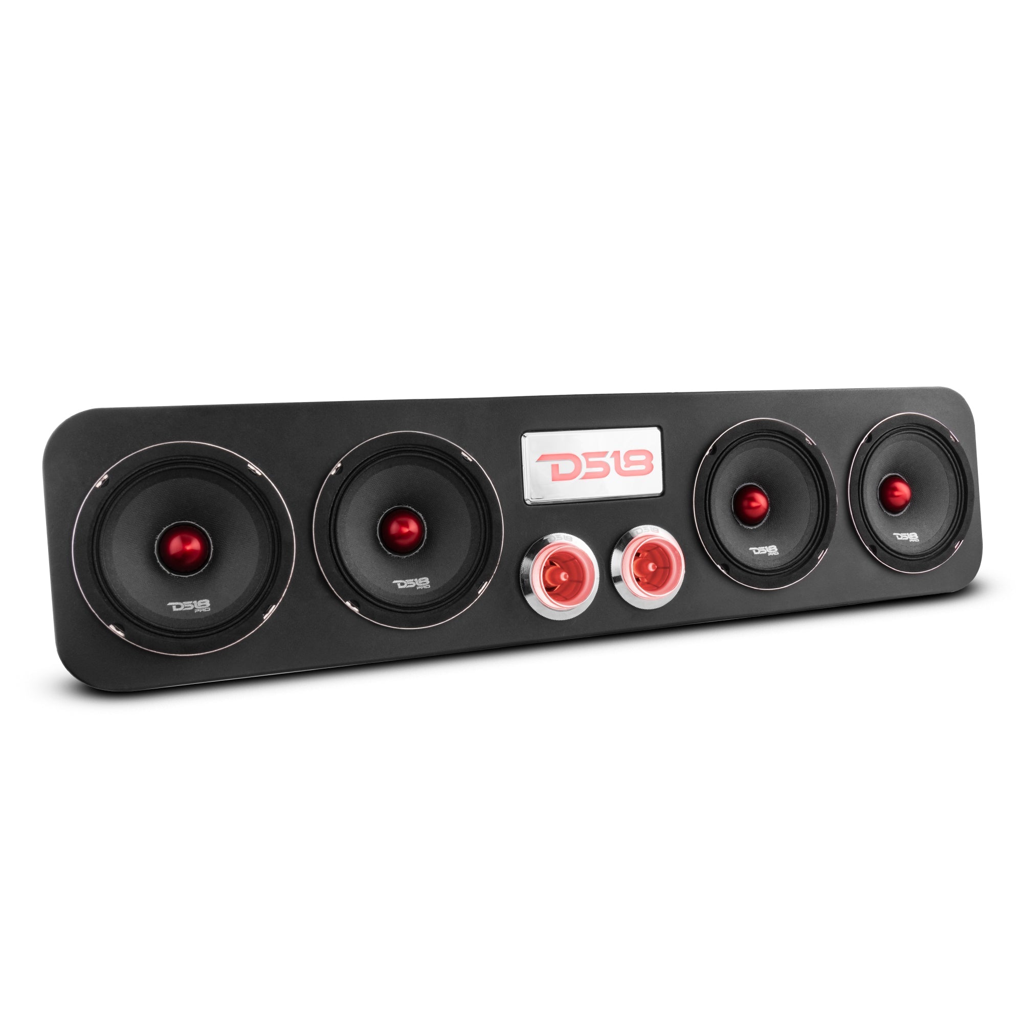 DS18 28" High Density ABS Universal Enclosure 4 x 5.25" and 2 x 2.3" Tweeters (Speakers Not Included)
