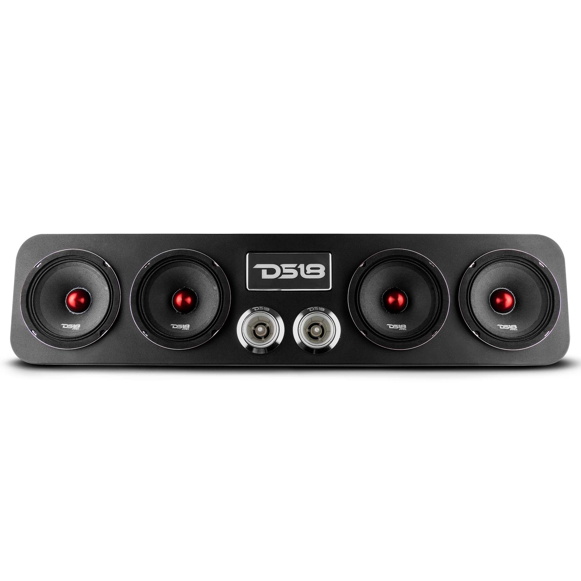 DS18 28" High Density ABS Universal Enclosure 4 x 5.25" and 2 x 2.3" Tweeters (Speakers Not Included)