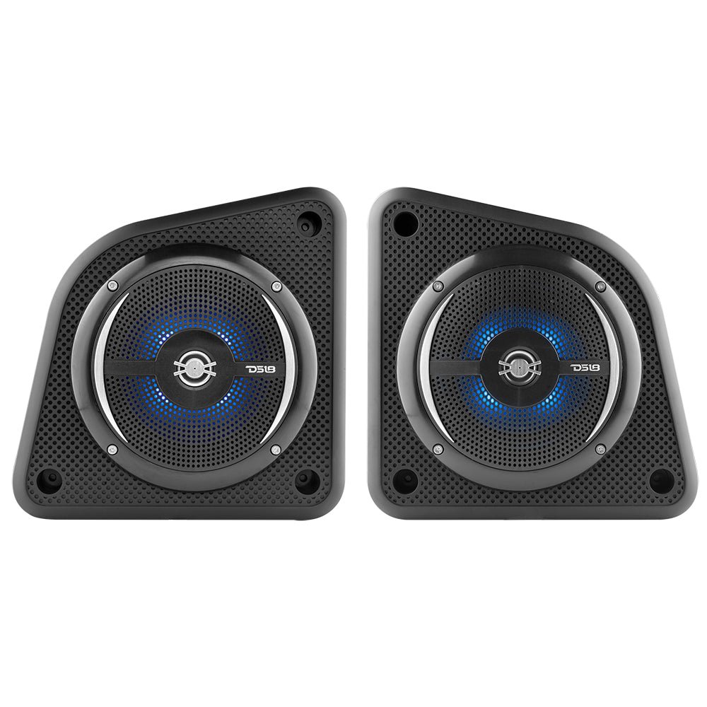 DS18 Slim Loaded Enclosure with NXL-6L/BK Included Black