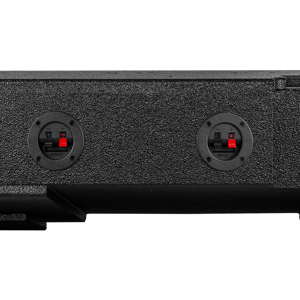 DS18 Dual 8" Ported Subwoofer Enclosure For CHEVY Silverado and GMC Sierra Crew Cab 4 Door 14-18