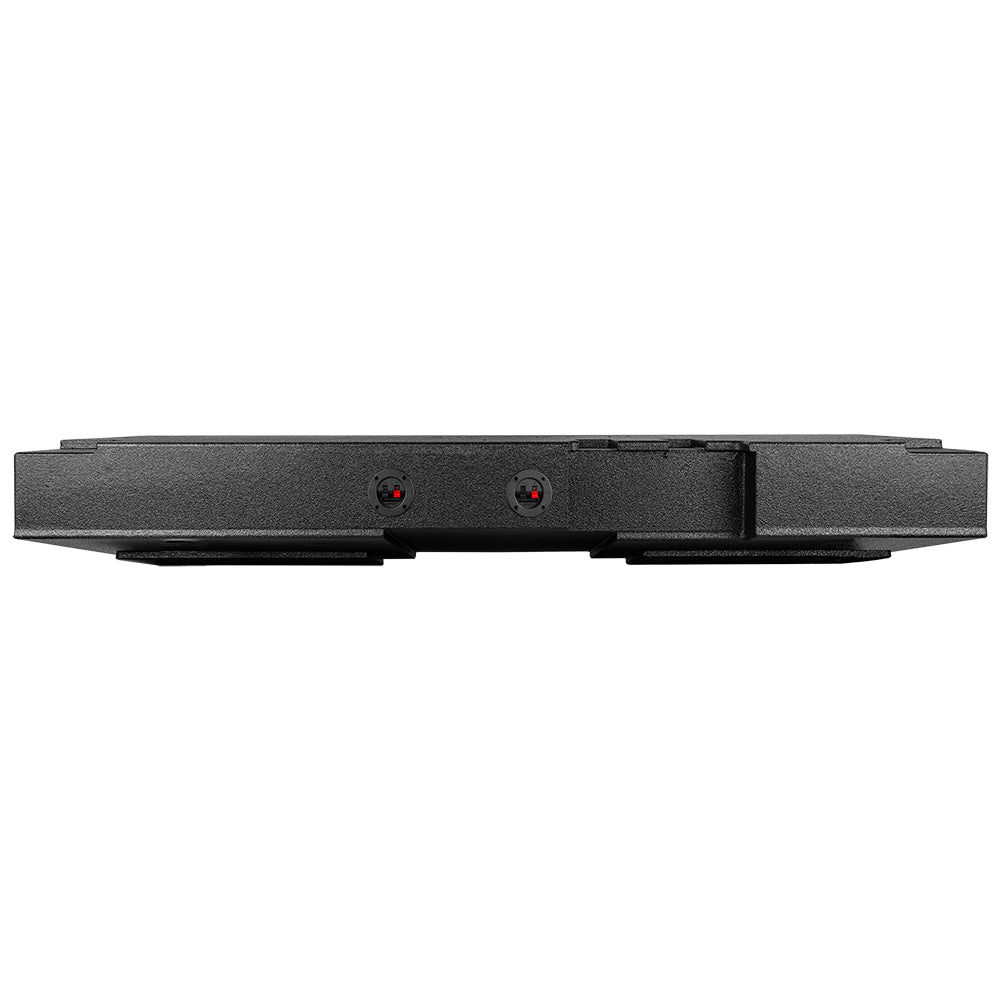 DS18 Dual 8" Ported Subwoofer Enclosure For CHEVY Silverado and GMC Sierra Crew Cab 4 Door 14-18