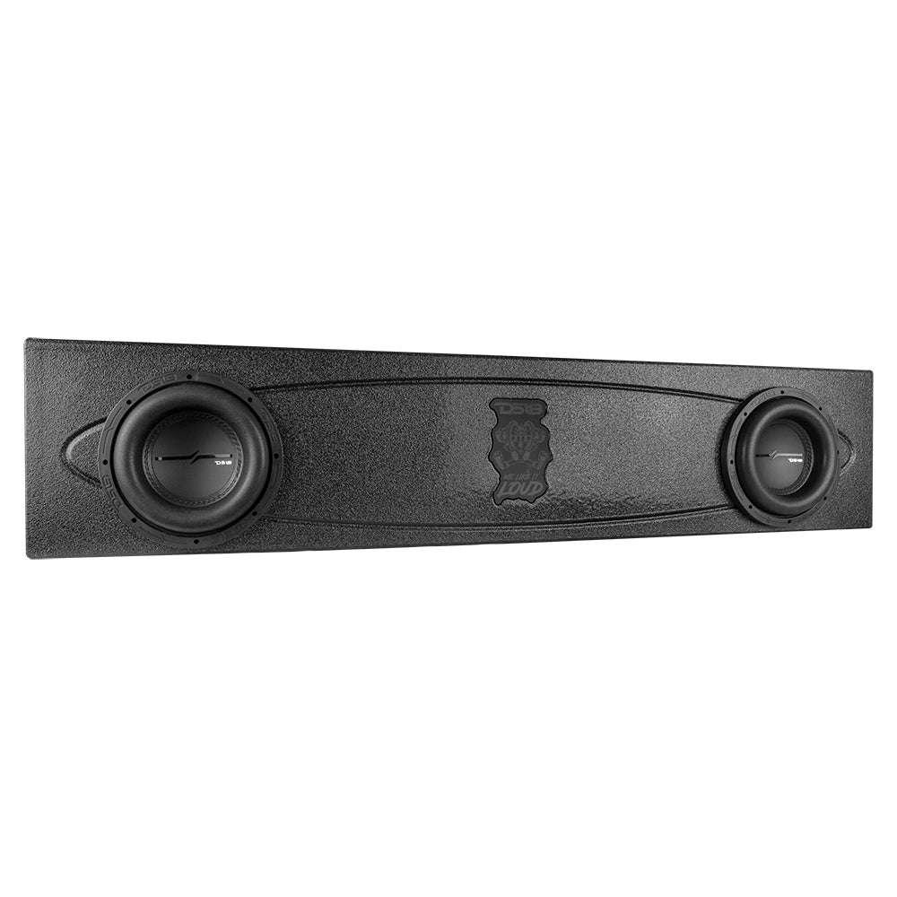 DS18 ENS-DODGE19-2X8 DODGE RAM 19-22 Ported Subwoofer Enclosure 2 X 8"