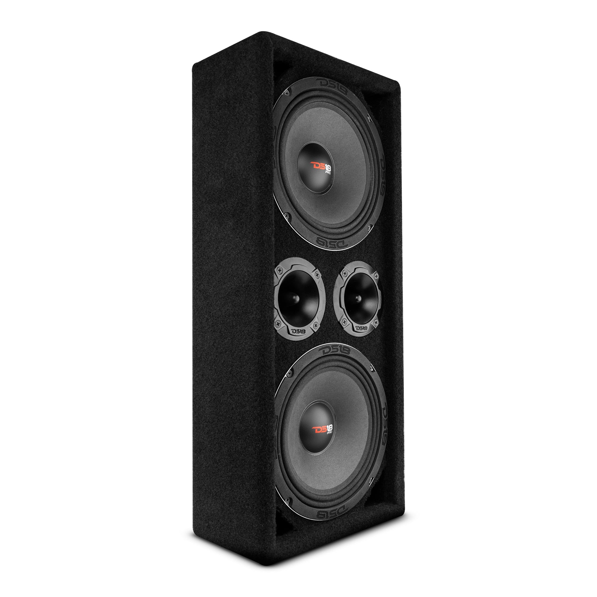 DS18 Dual 8" Loaded Ported Voceteo Box ( 2 x PRO-X8M and 2 x PRO-TWX2)
