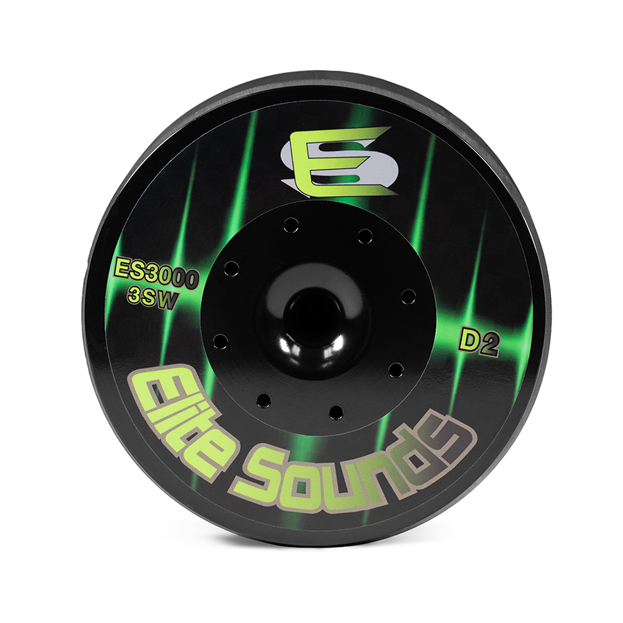 Elite Sounds ES3000-3SW-10D2 10" Bagger Subwoofer 3000W RMS Dual 2 Ohm