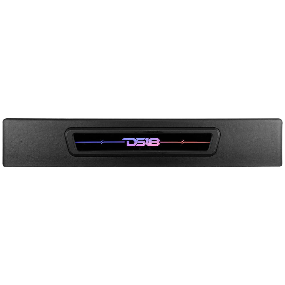 DS18 Ford F-150 2 x 10" Subwoofer Loaded Enclosure Package With Vinyl Finish and Dream LED Lights (MADE IN USA)