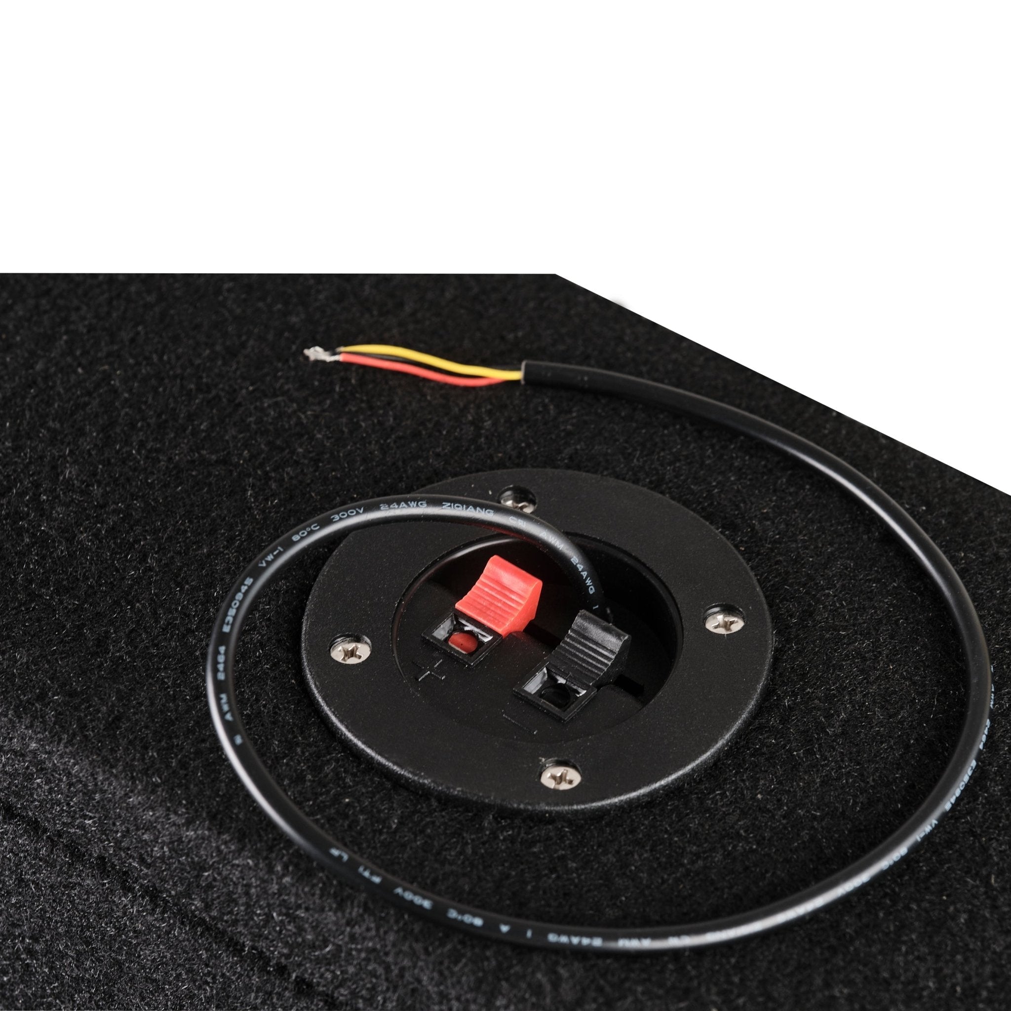 DS18 Chevy Silverado Down Firing Subwoofer Enclosure with Dream LED Lights, Amplifier and Wiring Kit