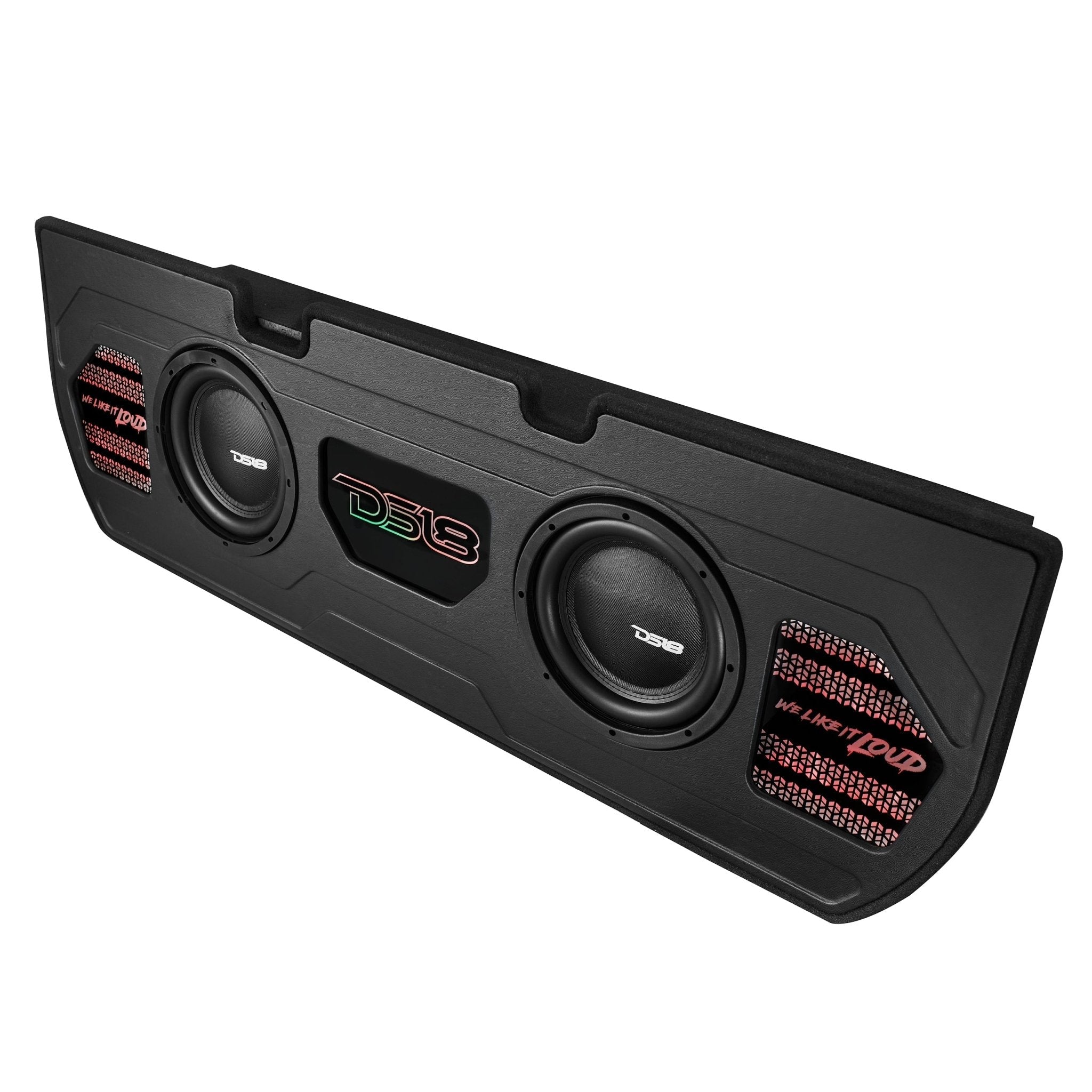 DS18 Exclusive Dual 10" Sealed Subwoofer Enclosure Package for 22-Up Toyota Tundra 1200 Watts Rms