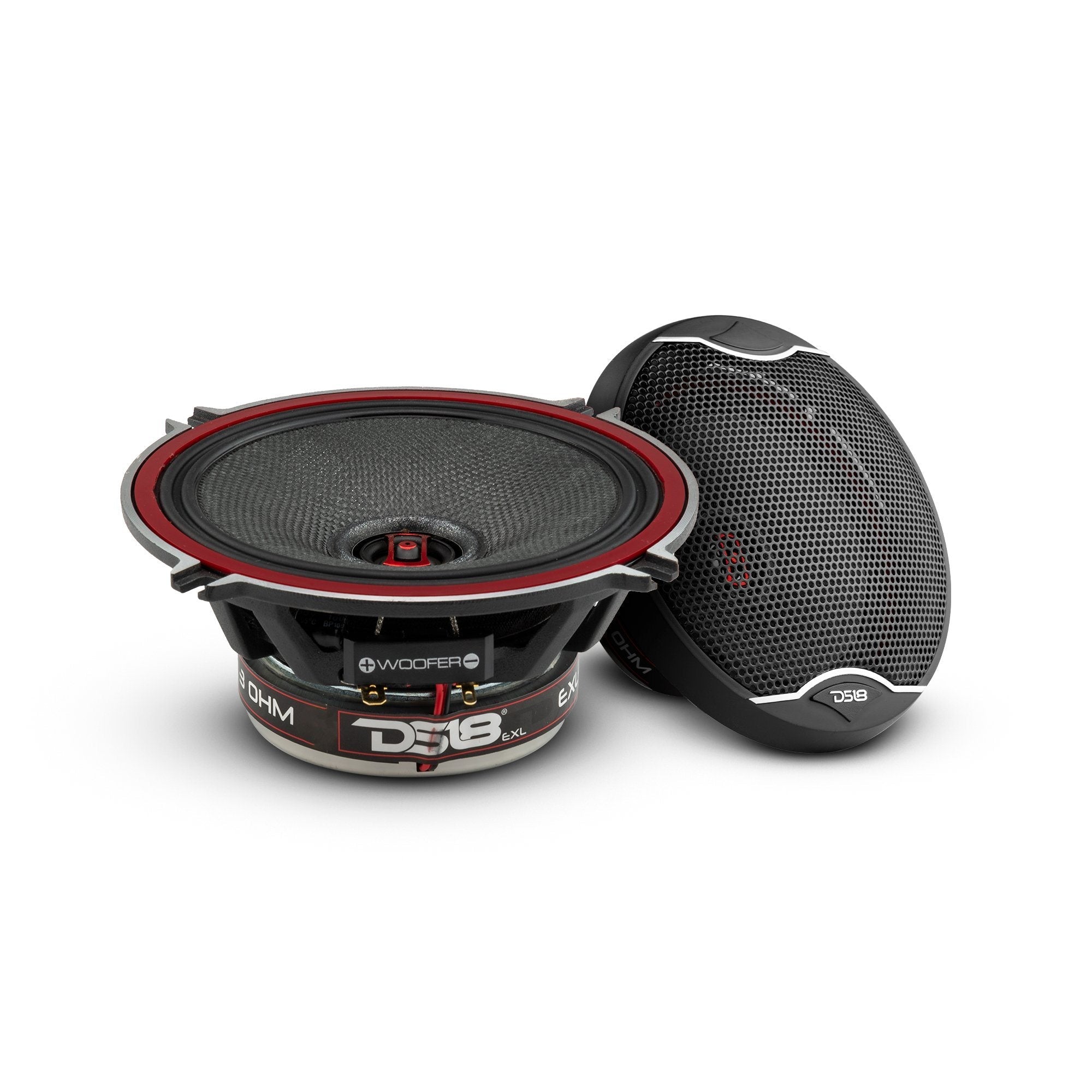 DS18 EXL 5.25" 2-Way Coaxial Speaker with Fiber Glass Cone | 80W RMS 3-Ohm