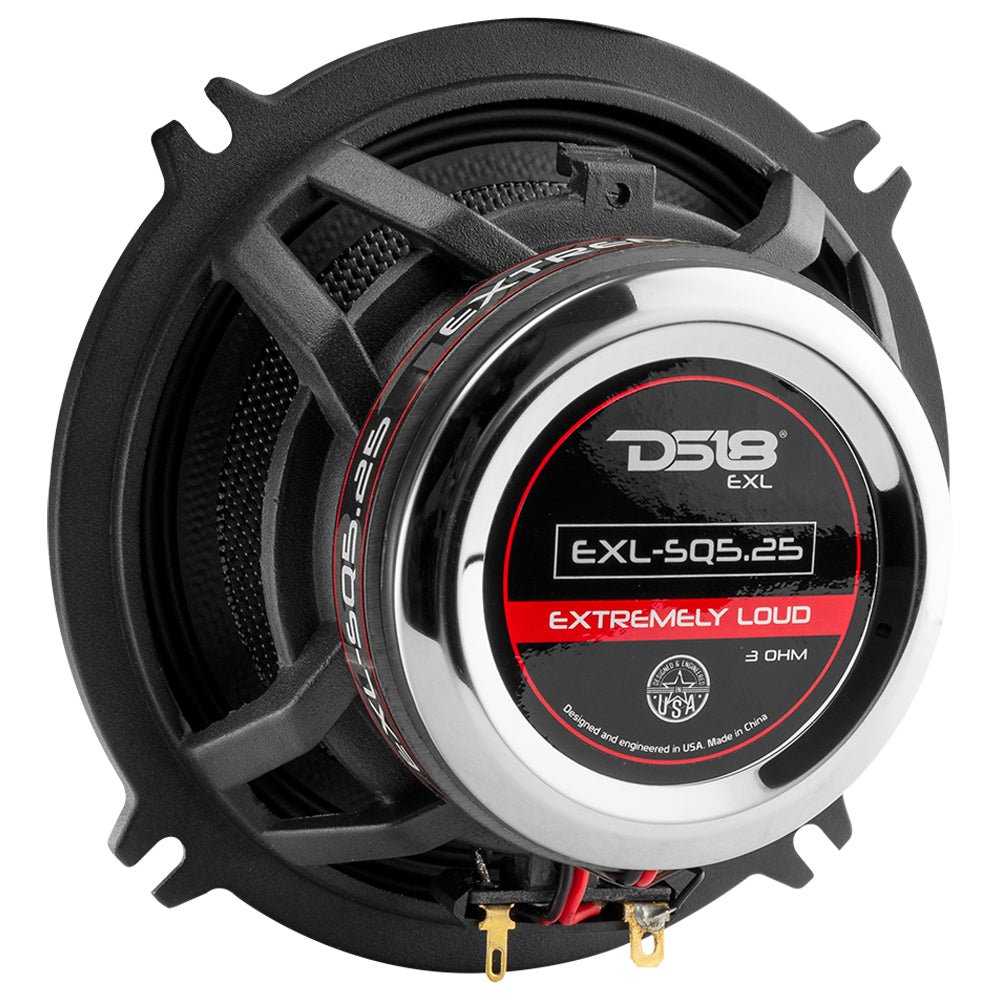DS18 EXL 5.25" 2-Way Coaxial Speaker with Fiber Glass Cone | 80W RMS 3-Ohm