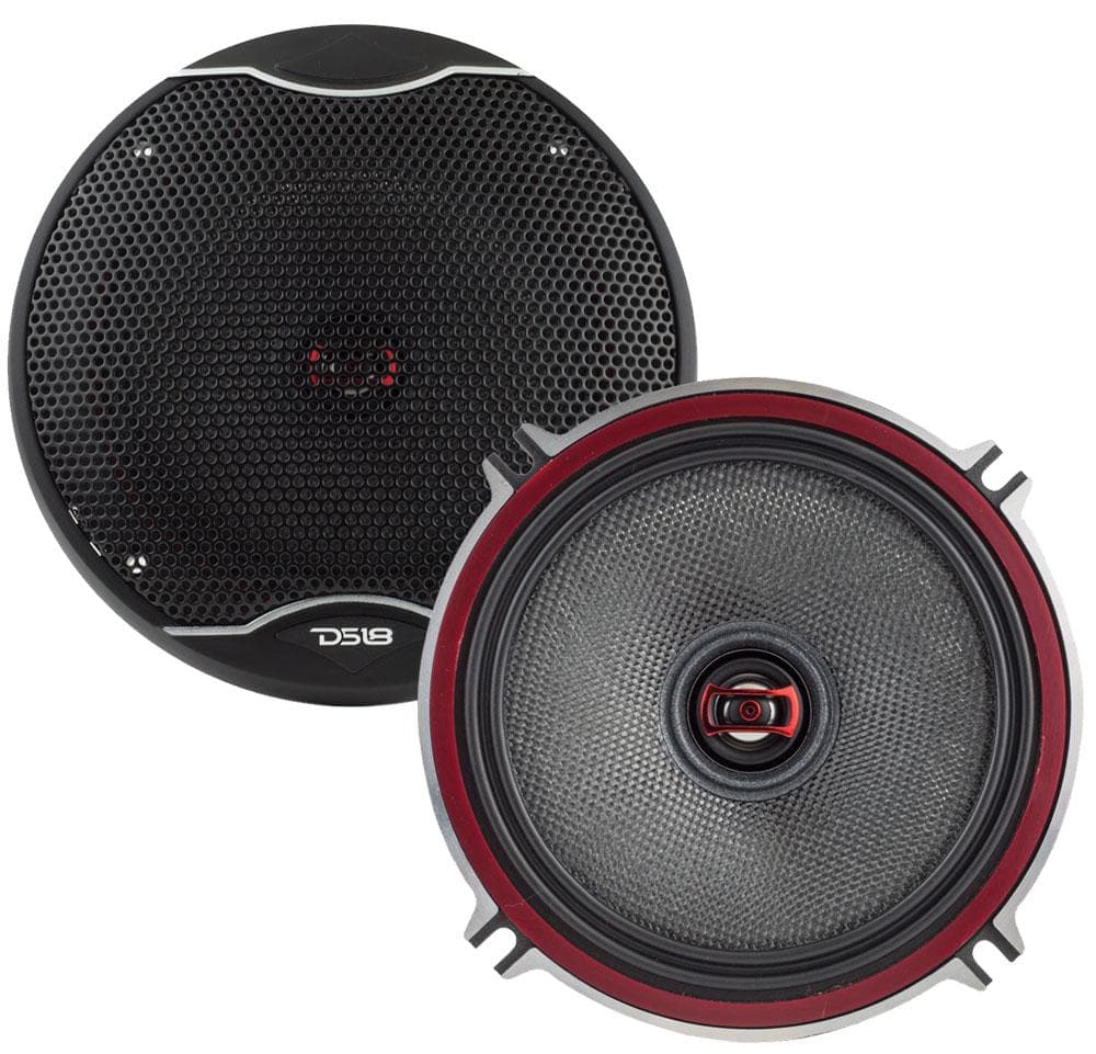 DS18 EXL 5.25" 2-Way Coaxial Speaker with Fiber Glass Cone | 80W RMS 3-Ohm