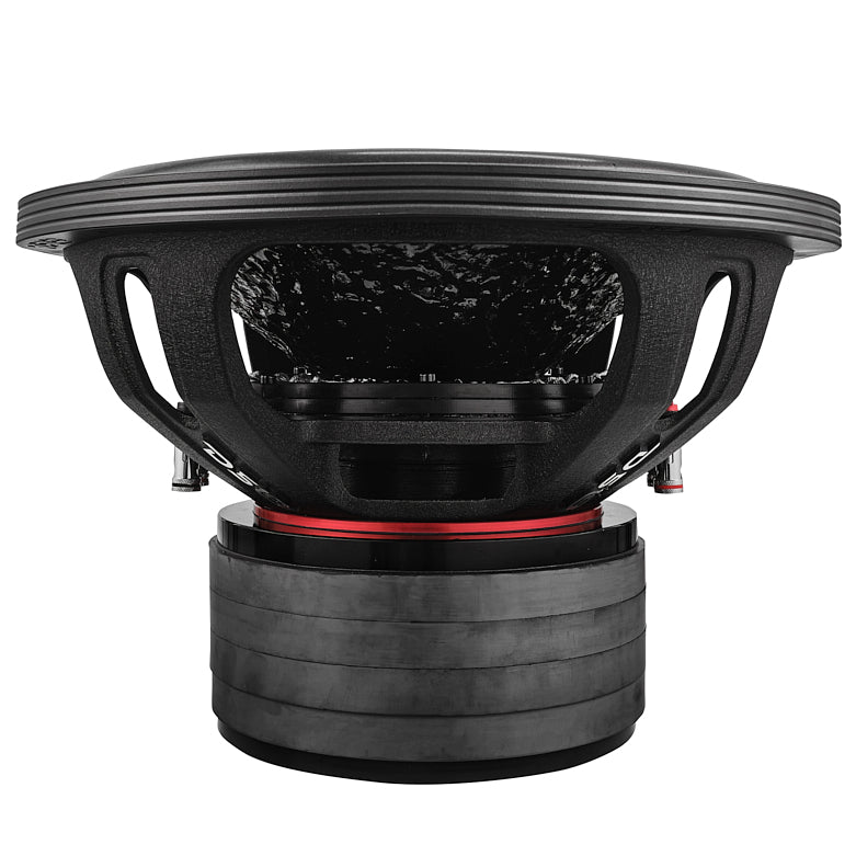 DS18 EXL 15” Subwoofer Quad Stack with Reinforced Cone 3000 Watts RMS 4” Dvc 4-Ohm
