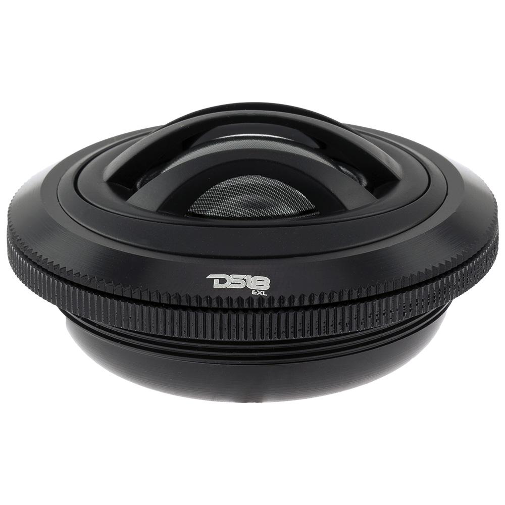DS18 2.5" Dome Neodymium Tweeter with Aluminum Body 50 Watts 1" Silk 4-Ohm Vc