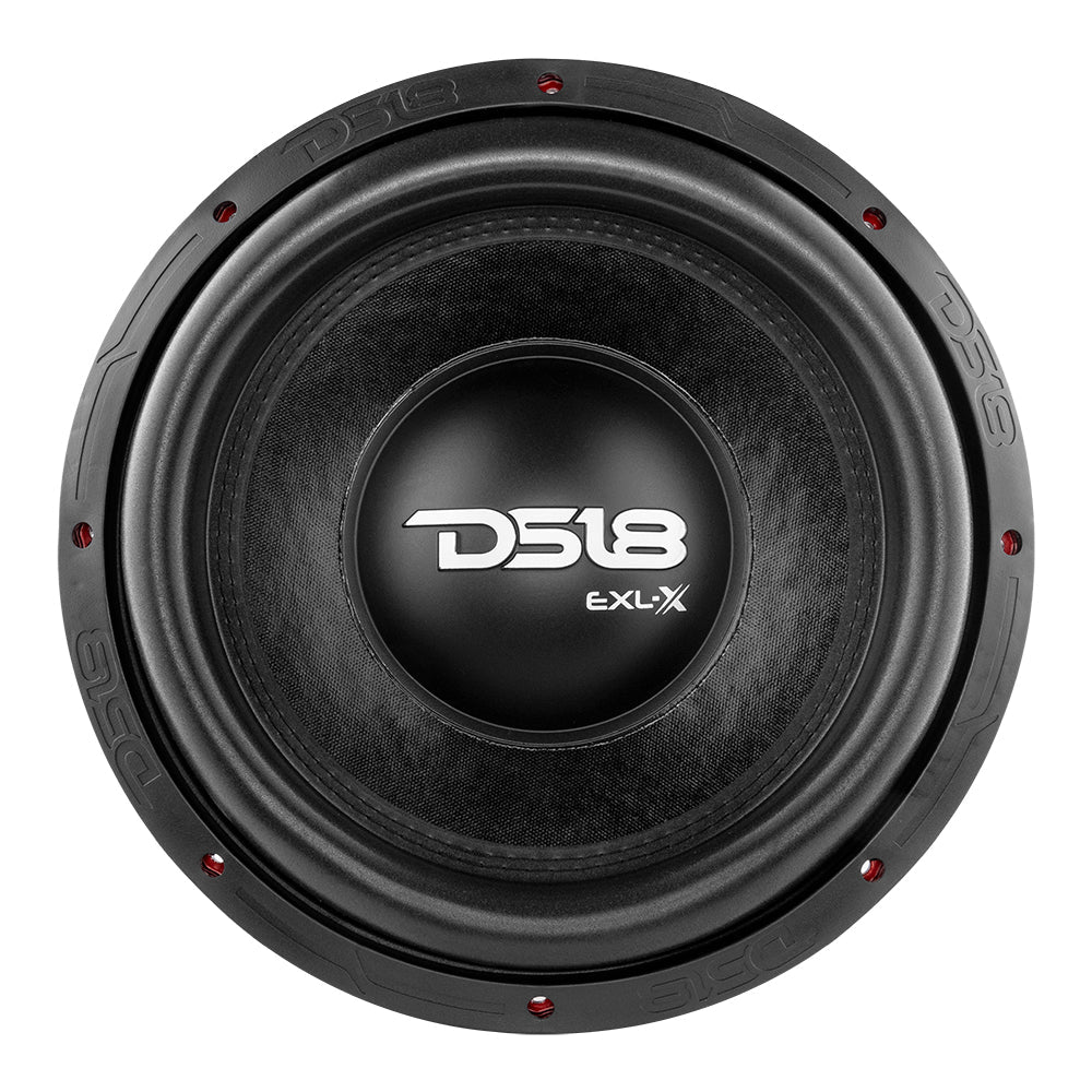 DS18 EXL-X 12" Subwoofer 1250 Watts Rms DVC 4-Ohms