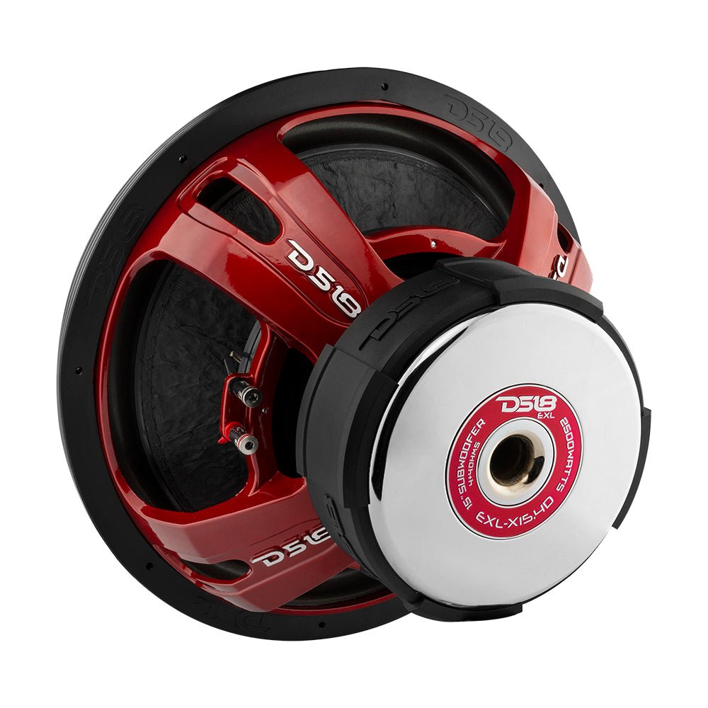DS18 EXL-X 15" Subwoofer 1250 Watts Rms DVC 4-Ohms