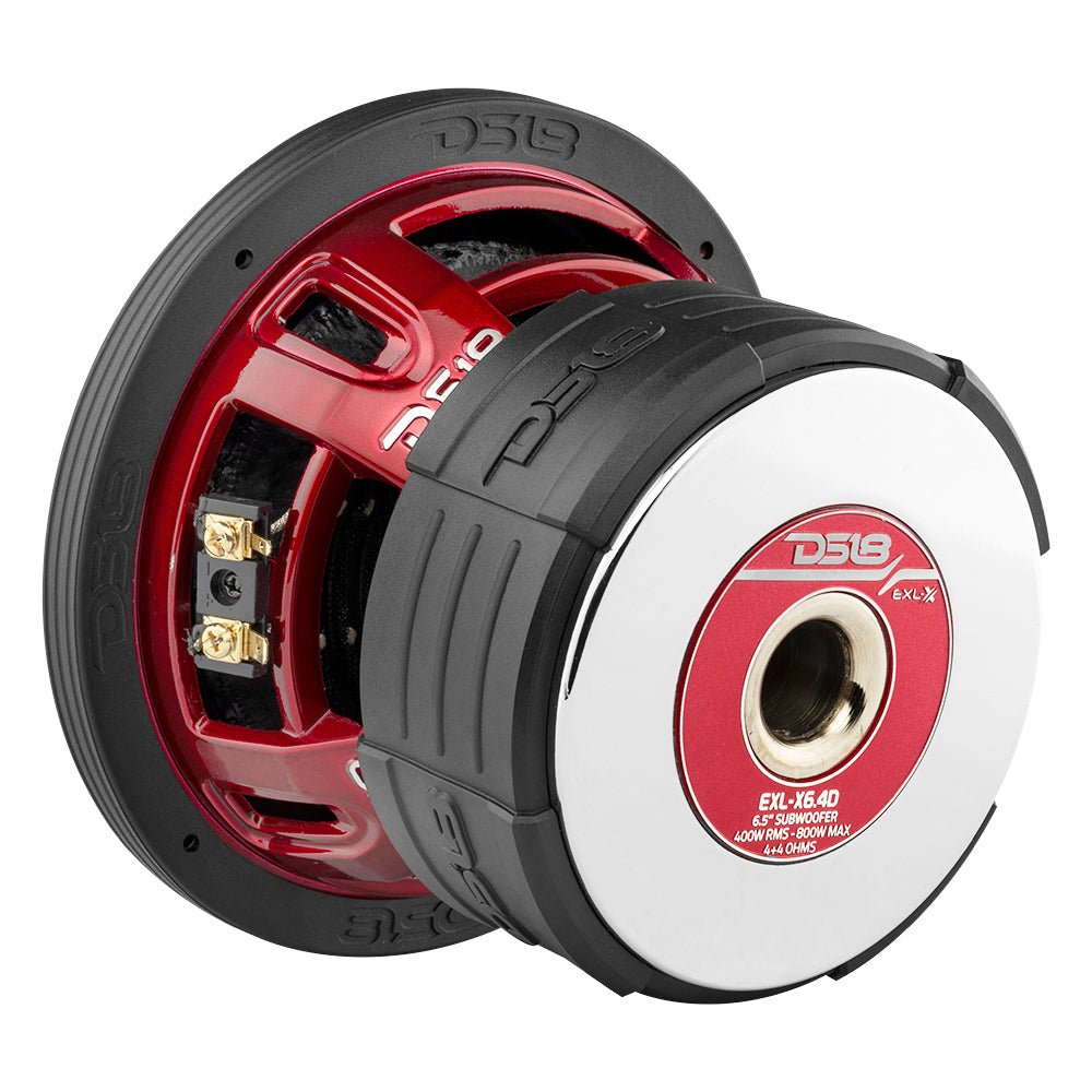 DS18 EXL-X 6.5" Subwoofer 400 Watts Rms DVC 4-Ohms