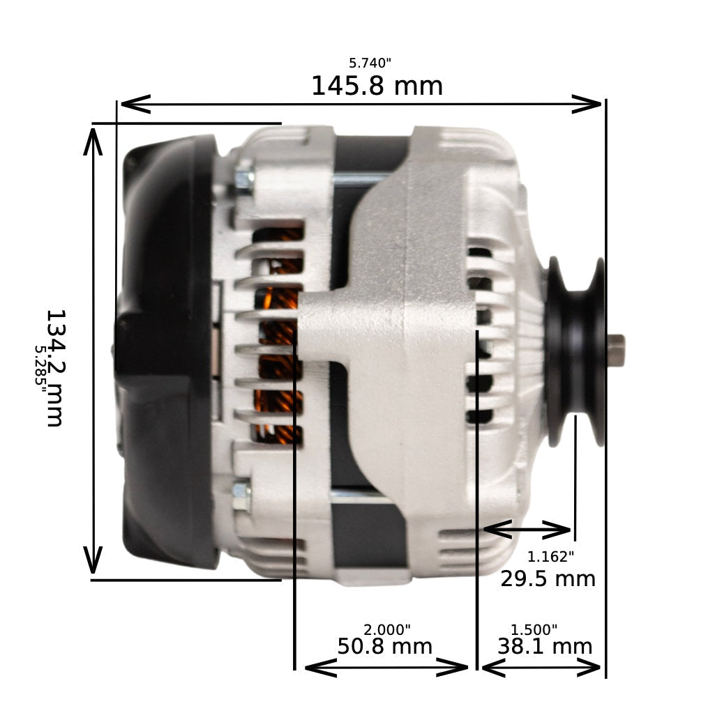 1989 Chevrolet V1500 Suburban V8 5.7L 12si High Output Alternator