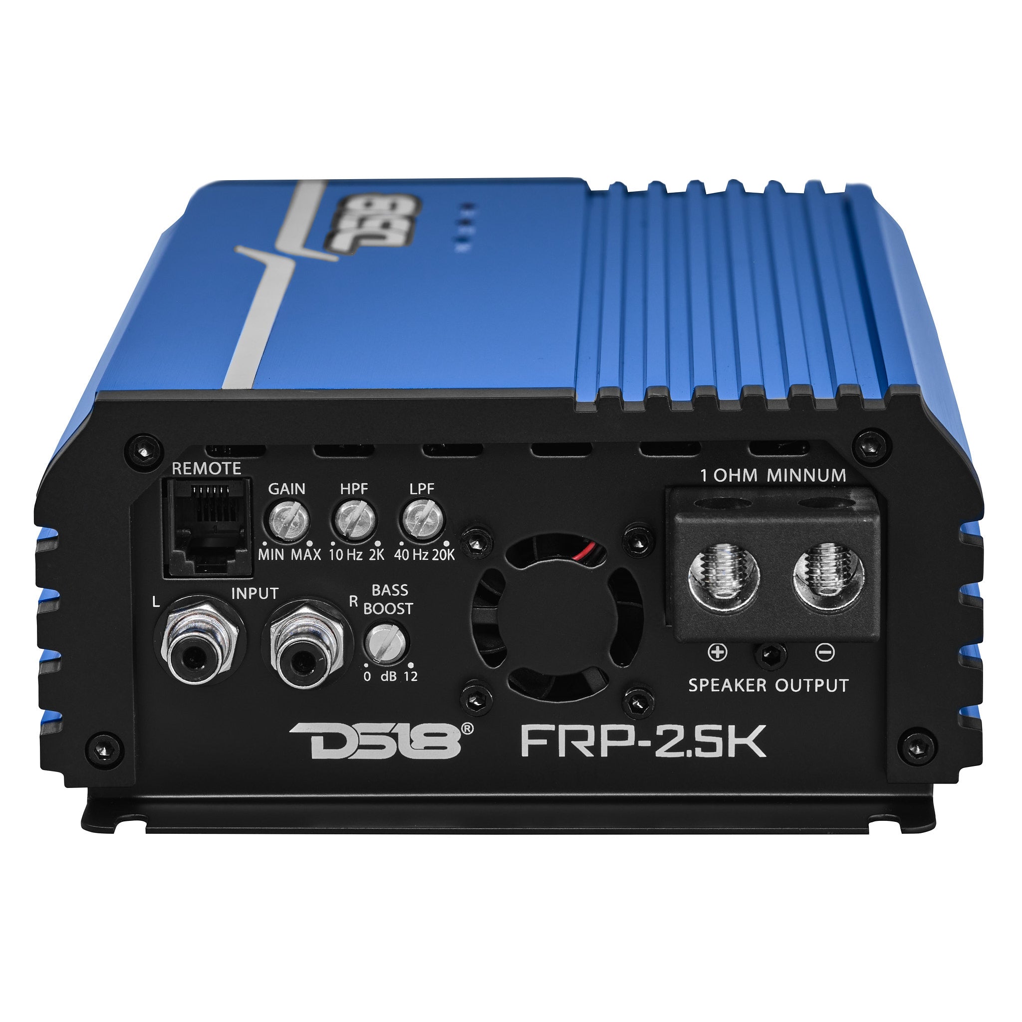 DS18 FRP Compact Full-Range Class D 1-Channel Amplifier 2,500 Watts Rms @ 1-Ohm