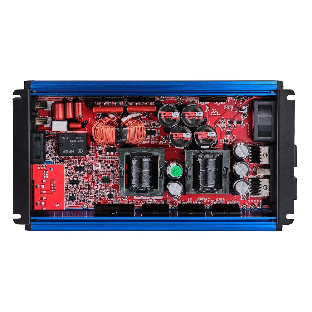 DS18 FRP Compact Full-Range Class D 1-Channel Amplifier 3,500 Watts Rms @ 1-Ohm