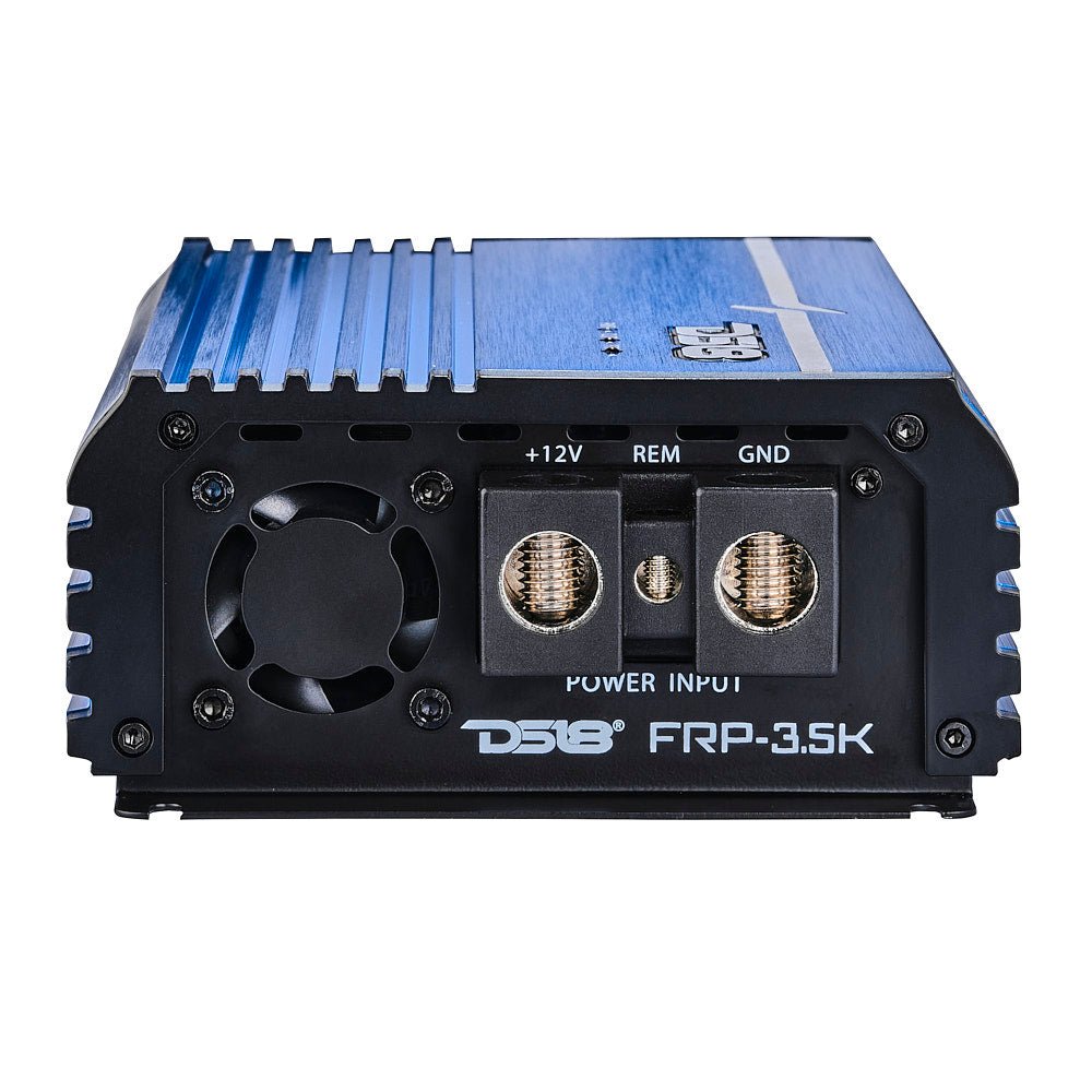DS18 FRP Compact Full-Range Class D 1-Channel Amplifier 3,500 Watts Rms @ 1-Ohm