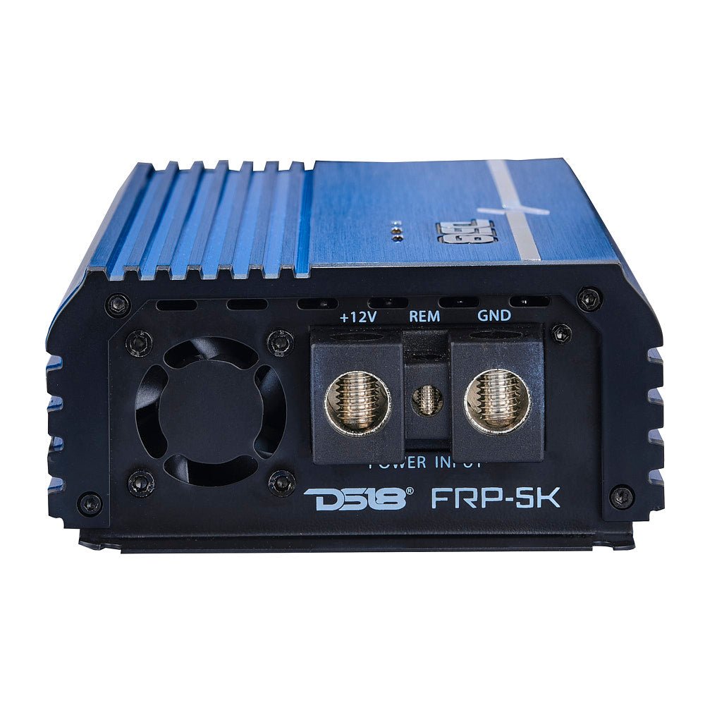 DS18 FRP Compact Full-Range Class D 1-Channel Amplifier 5,000 Watts Rms @ 1-Ohm