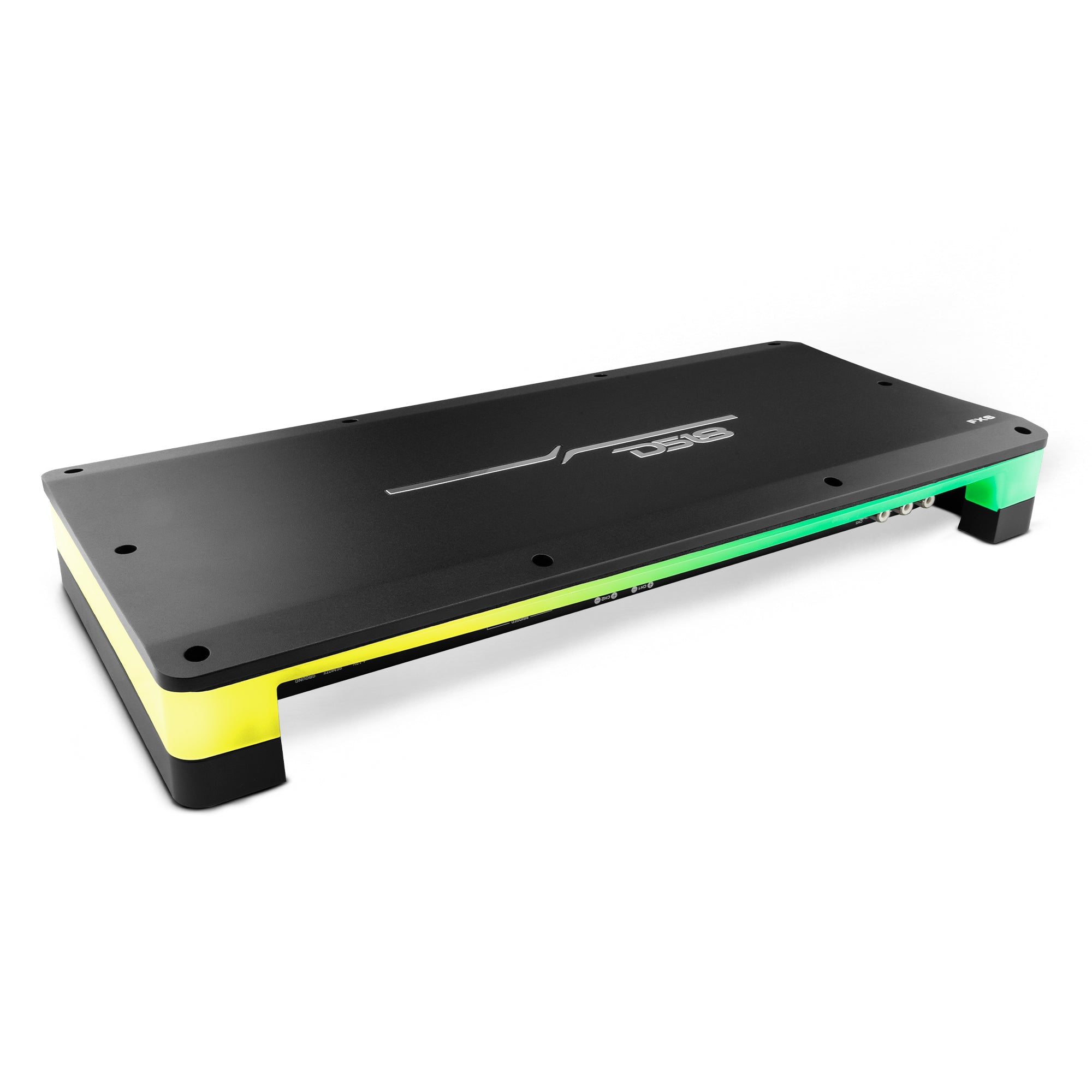 DS18 FX6 Flush Mount / Surface Mount 6 Channel Class D Amplifier With Acrylic Cover for Custom Installation 6