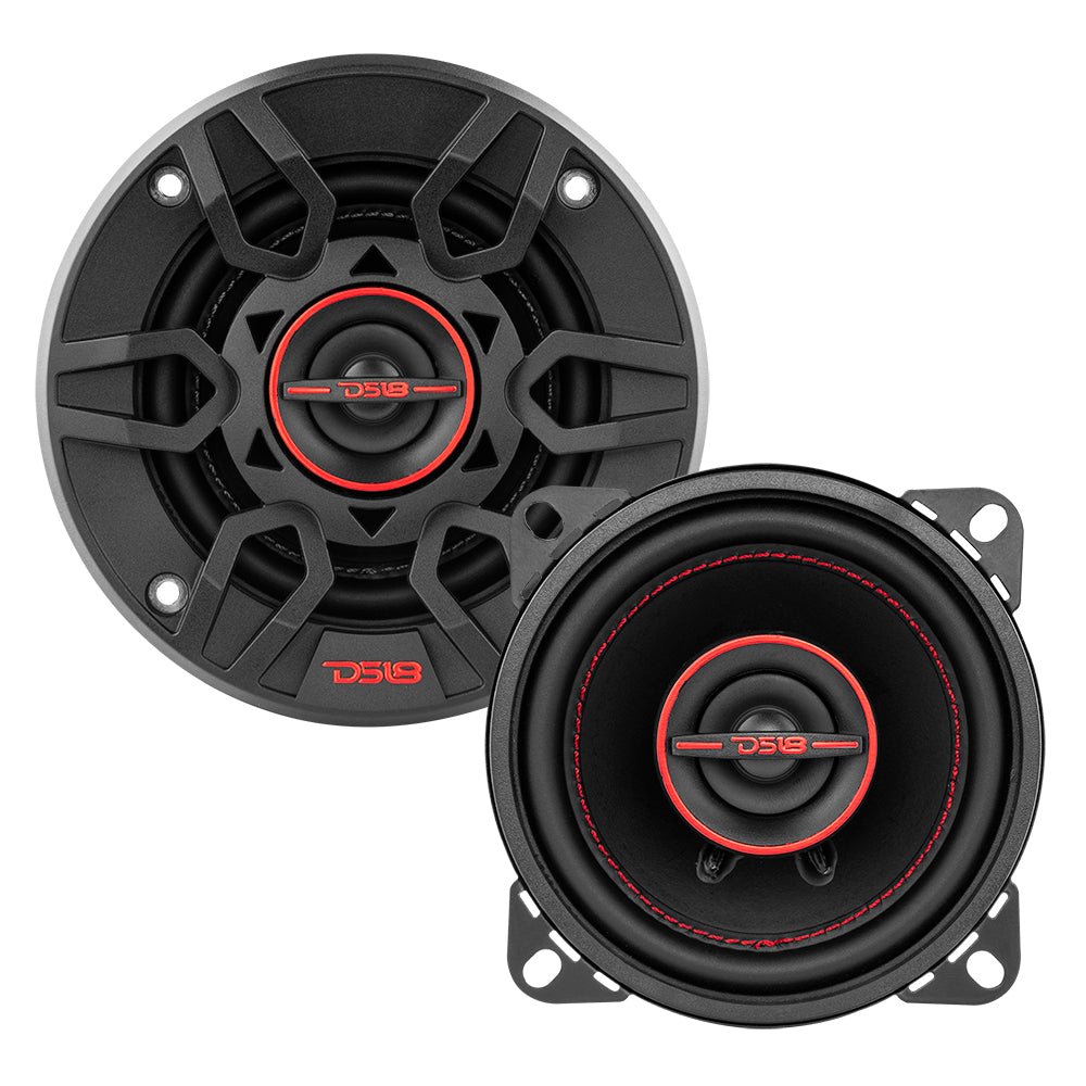 DS18 GEN-X 4" 2-Way Coaxial Speakers 40 Watts Rms 4-Ohm