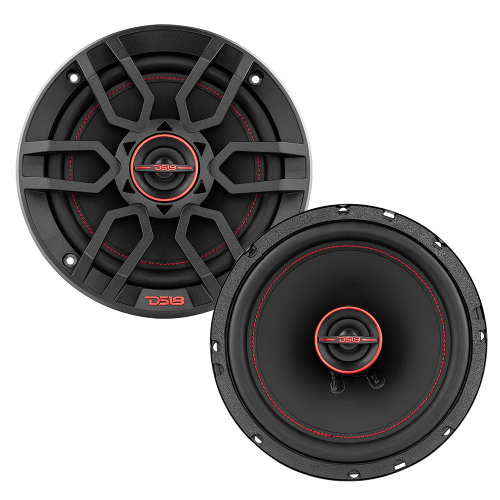DS18 GEN-X 6.5" 2-Way Coaxial Speakers 50 Watts Rms 4-Ohm