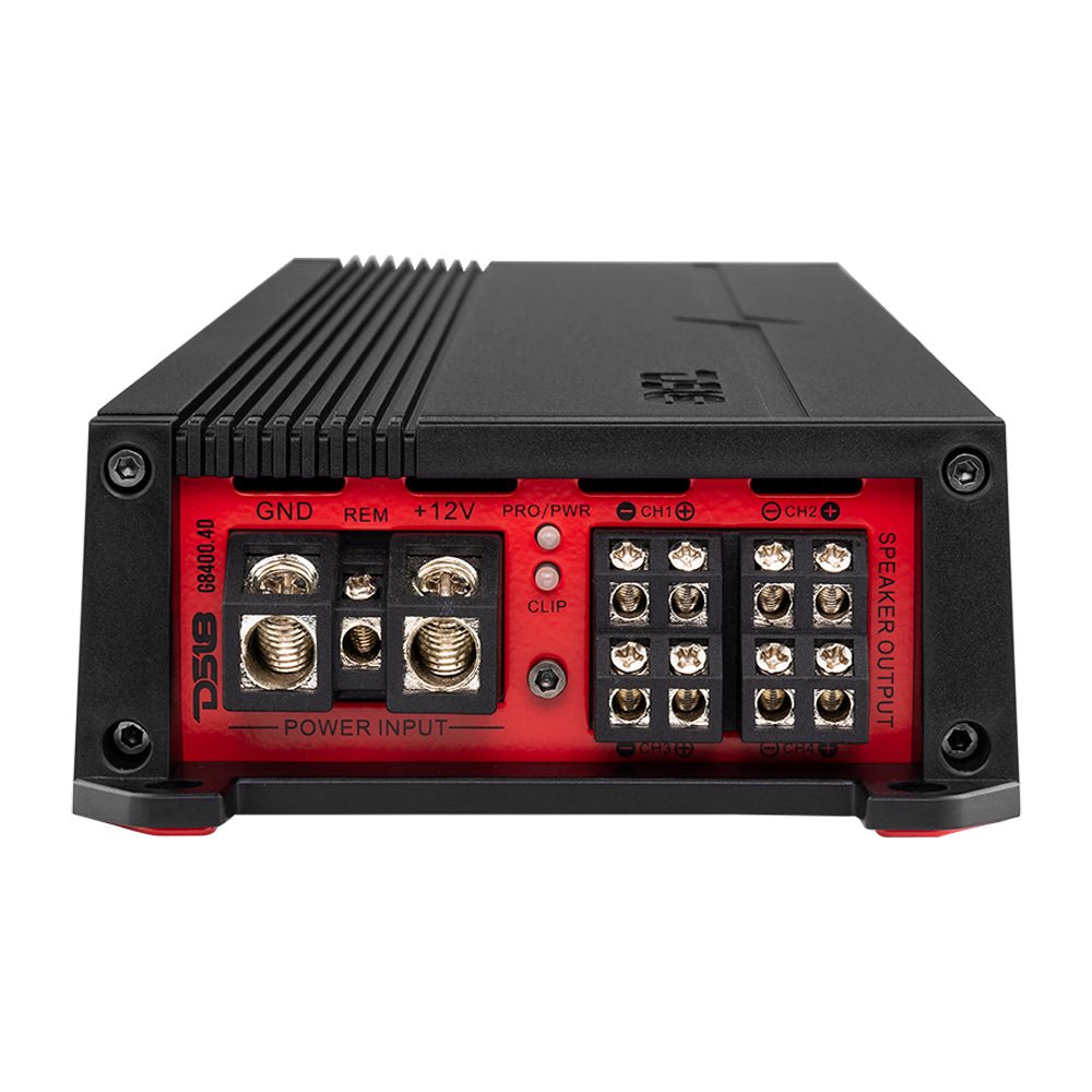 DS18 GEN-X Full-Range Class D 4-Channel Amplifier | 4 x 700W RMS @ 4-Ohm