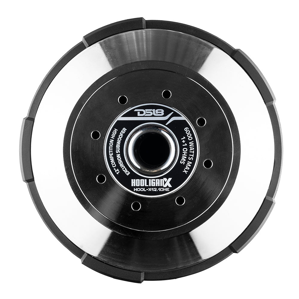 DS18 HOOLIGAN X 12" High Excursion Subwoofer 4000 Watts Rms 4" DVC 1-Ohm