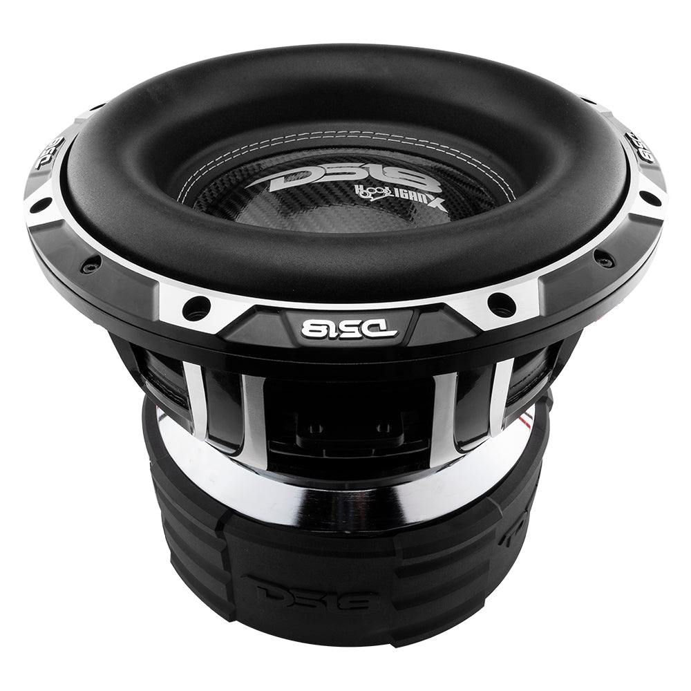 DS18 HOOLIGAN X 12" High Excursion Subwoofer 4000 Watts Rms 4" DVC 2-Ohm