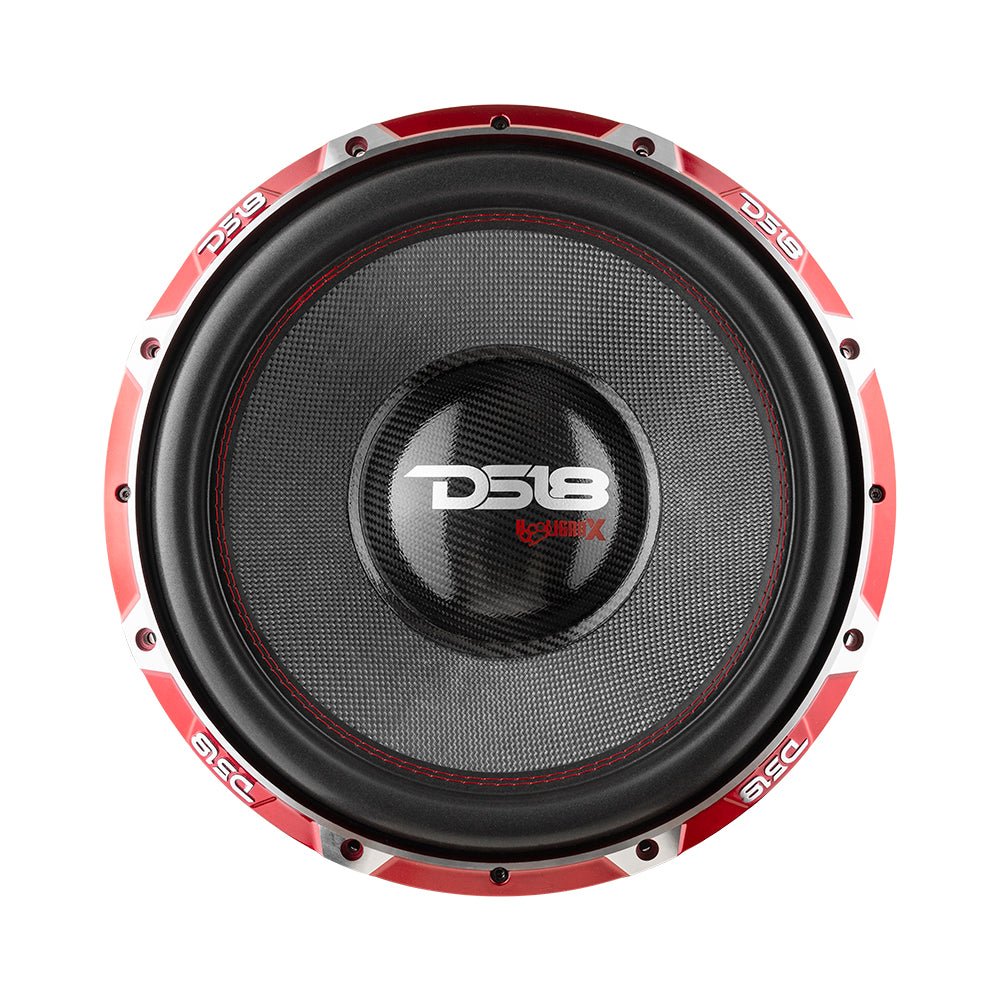 DS18 HOOLIGAN X 15" SPL Subwoofer 4000 Watts Rms 4" DVC 1-Ohm