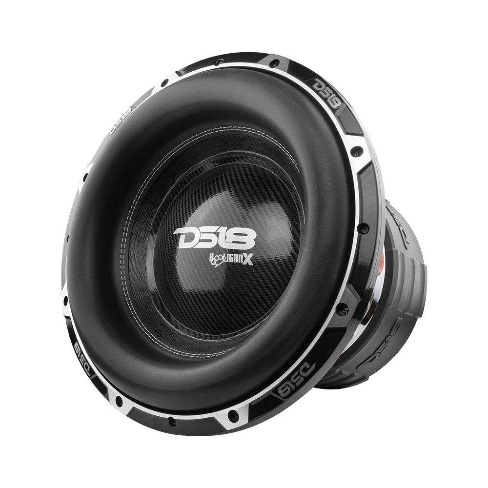 DS18 HOOLIGAN X 15" High Excursion Subwoofer 4000 Watts Rms 4" DVC 4-Ohm