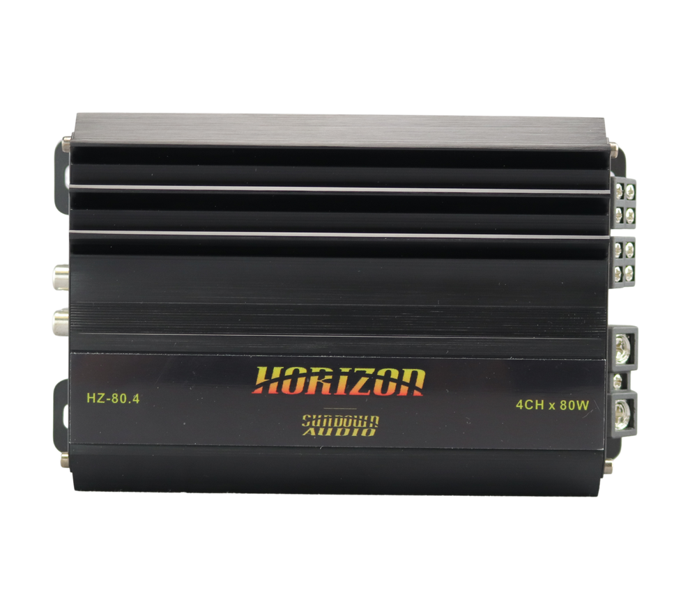 Sundown Audio Horizon HZ-80.4 4-Channel Amplifier 80W RMS