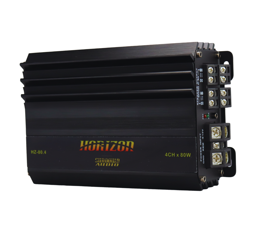 Sundown Audio Horizon HZ-80.4 4-Channel Amplifier 80W RMS