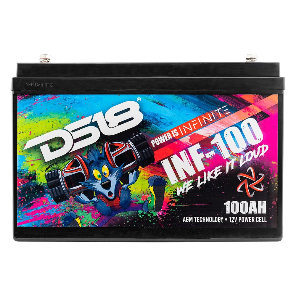 DS18 INFINITE 100 AH AGM Power Cell 12 Volt Battery
