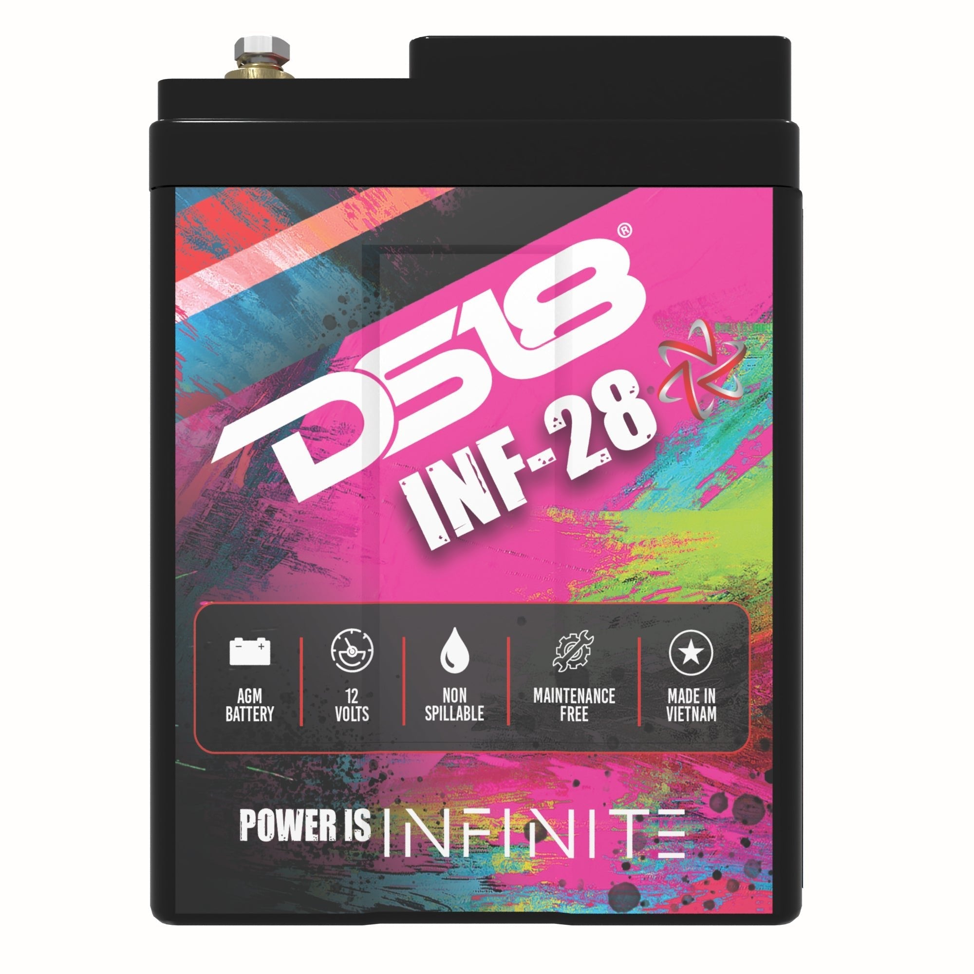DS18 INFINITE 28 AH AGM Power Cell 12 Volt Battery